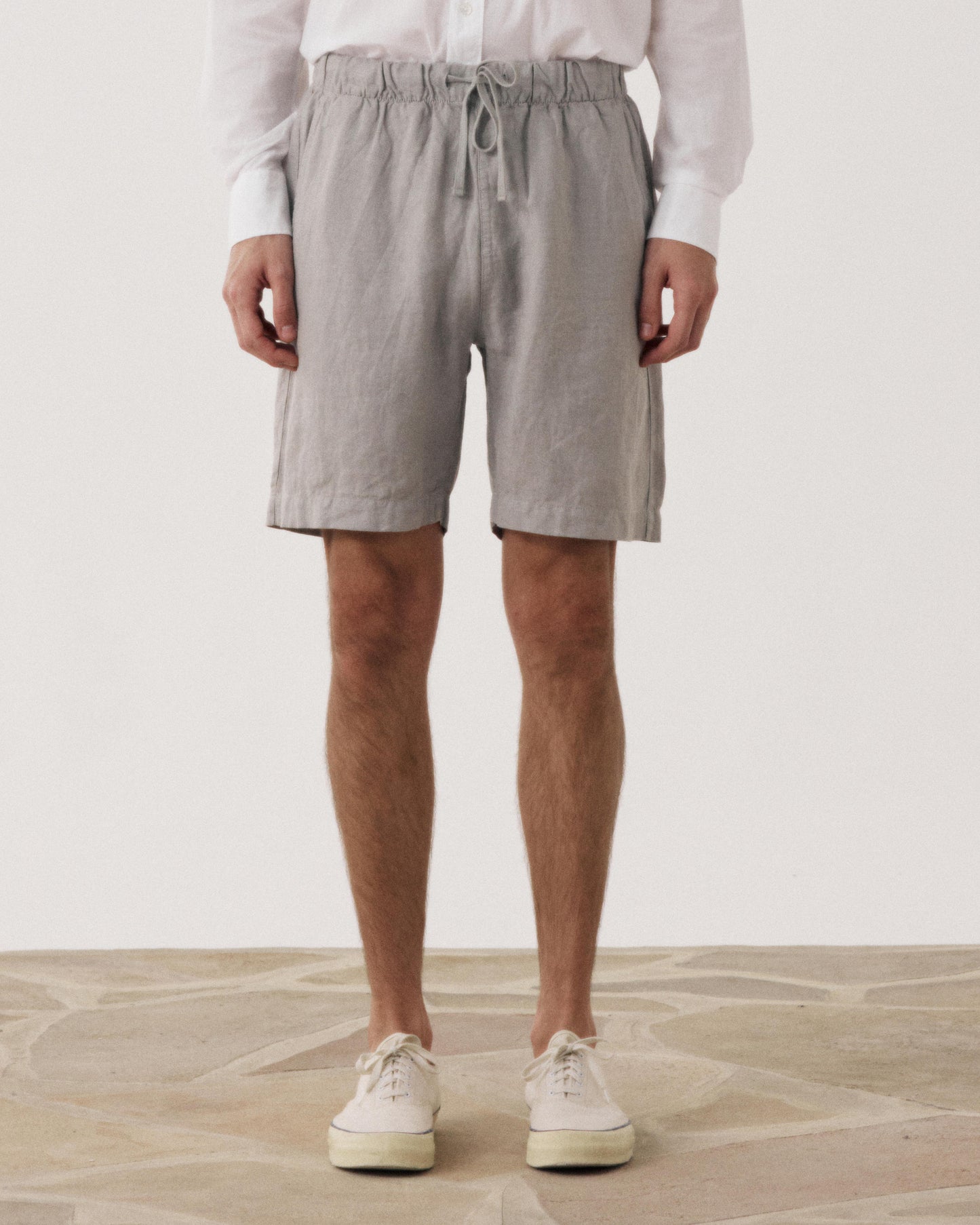 Joggy Men's Sage Green Linen Short
