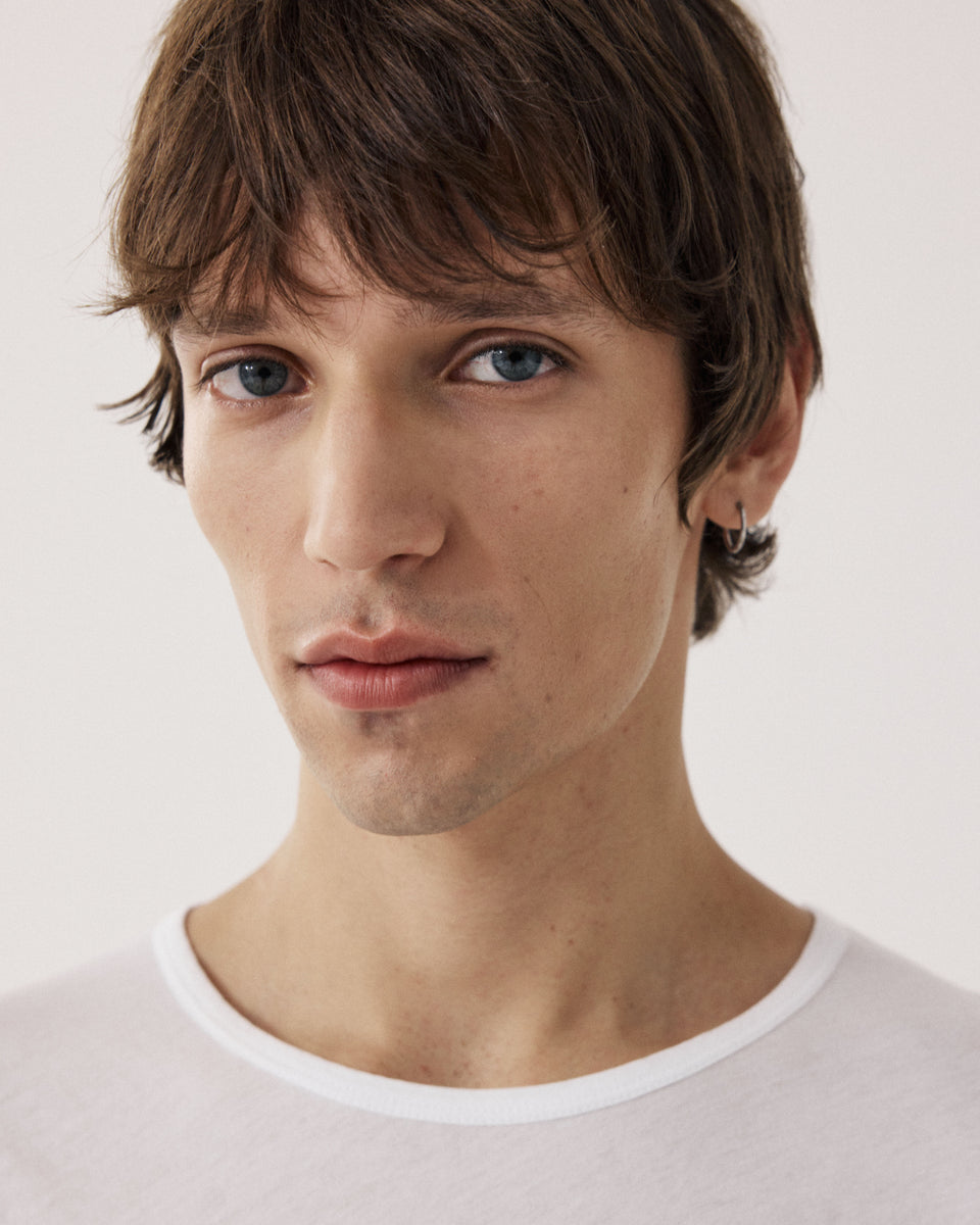 Light Cew Men's White Jersey T-Shirt - Image alternative