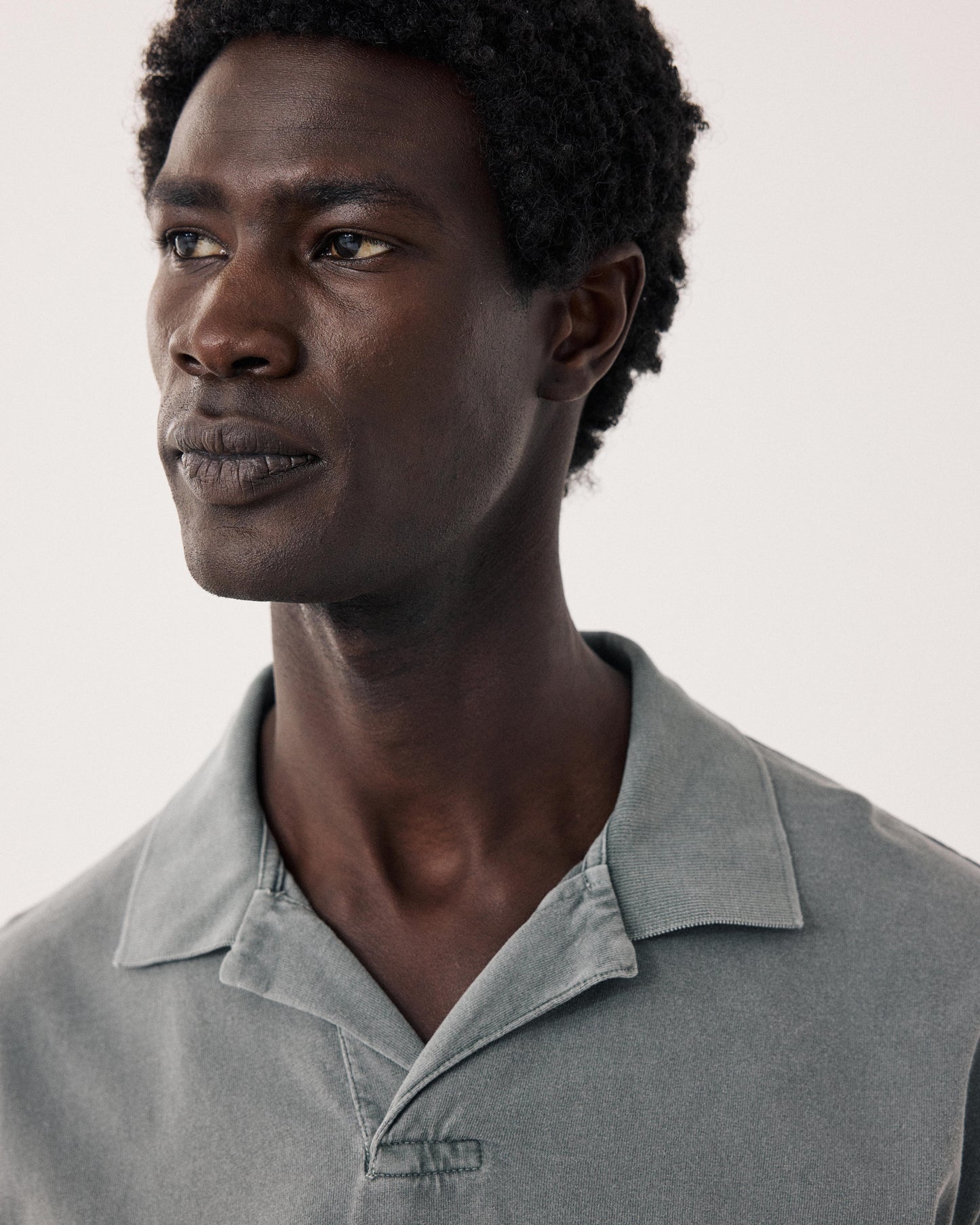 Polo Homme en Jersey Vert Cactus BF71304-04