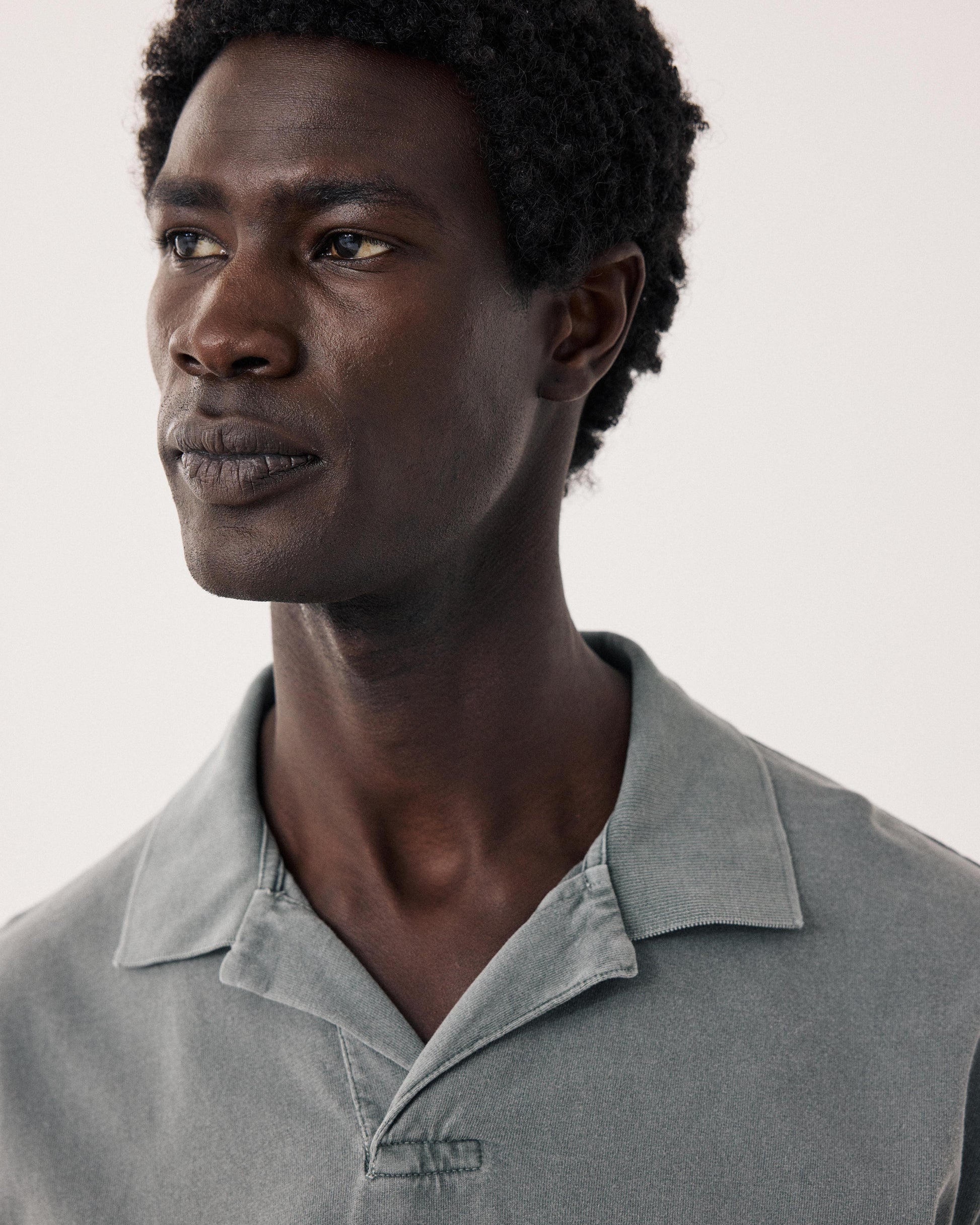 Polo Homme en Jersey Vert Cactus BF71304-04