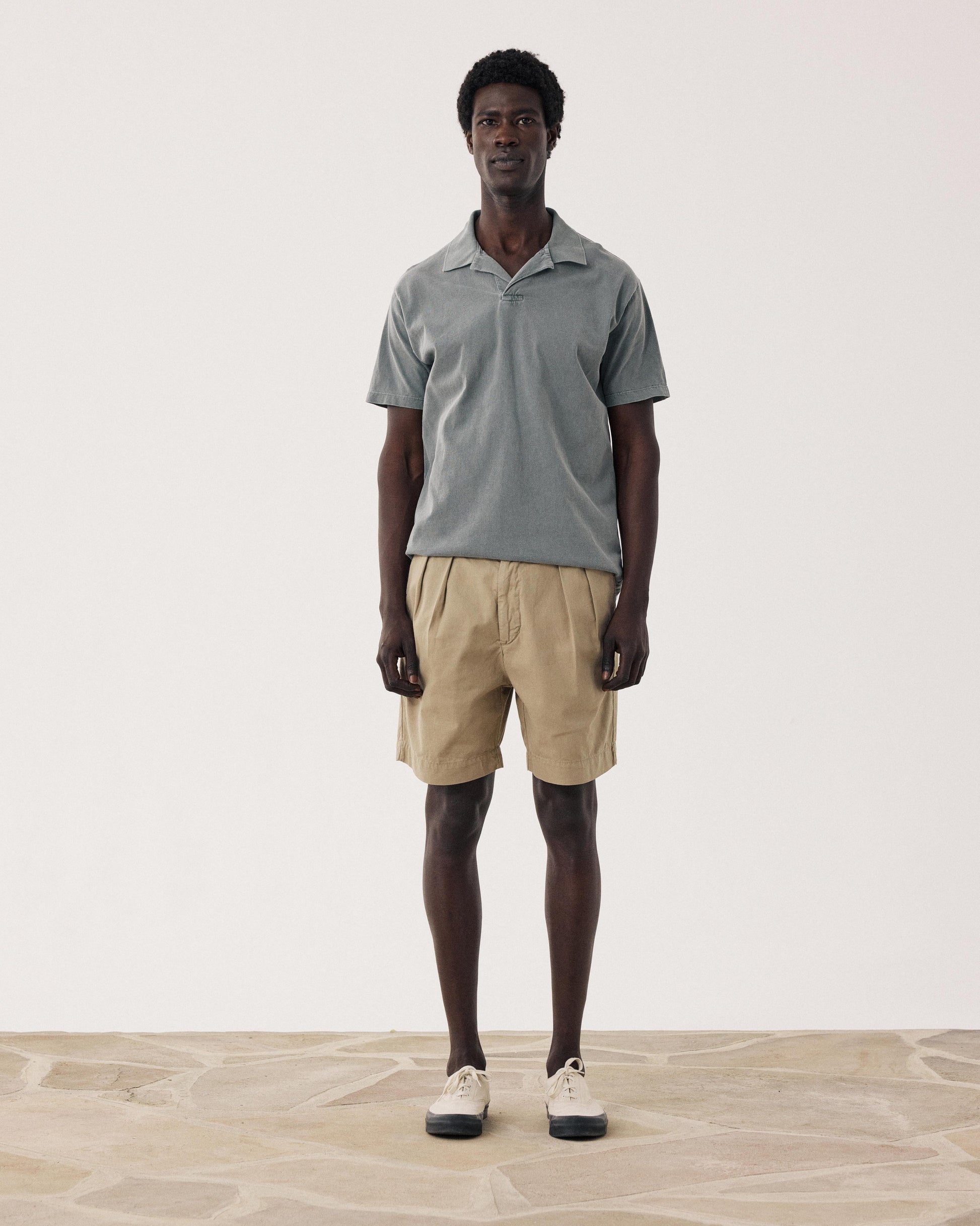 Polo Homme en Jersey Vert Cactus BF71304-04