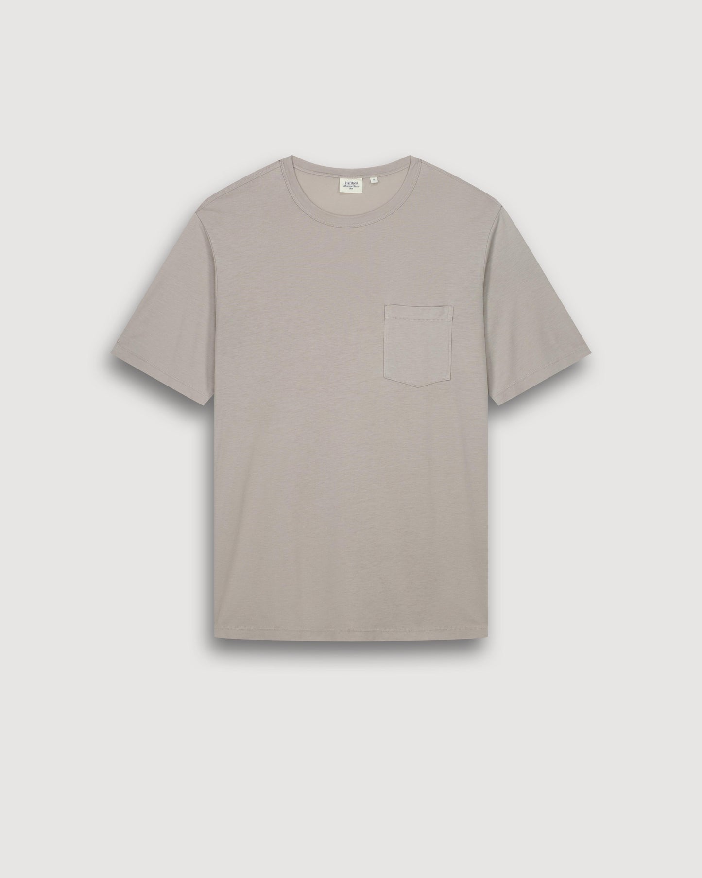 T-shirt Homme en Jersey de Lyocell & Coton Vert Sauge