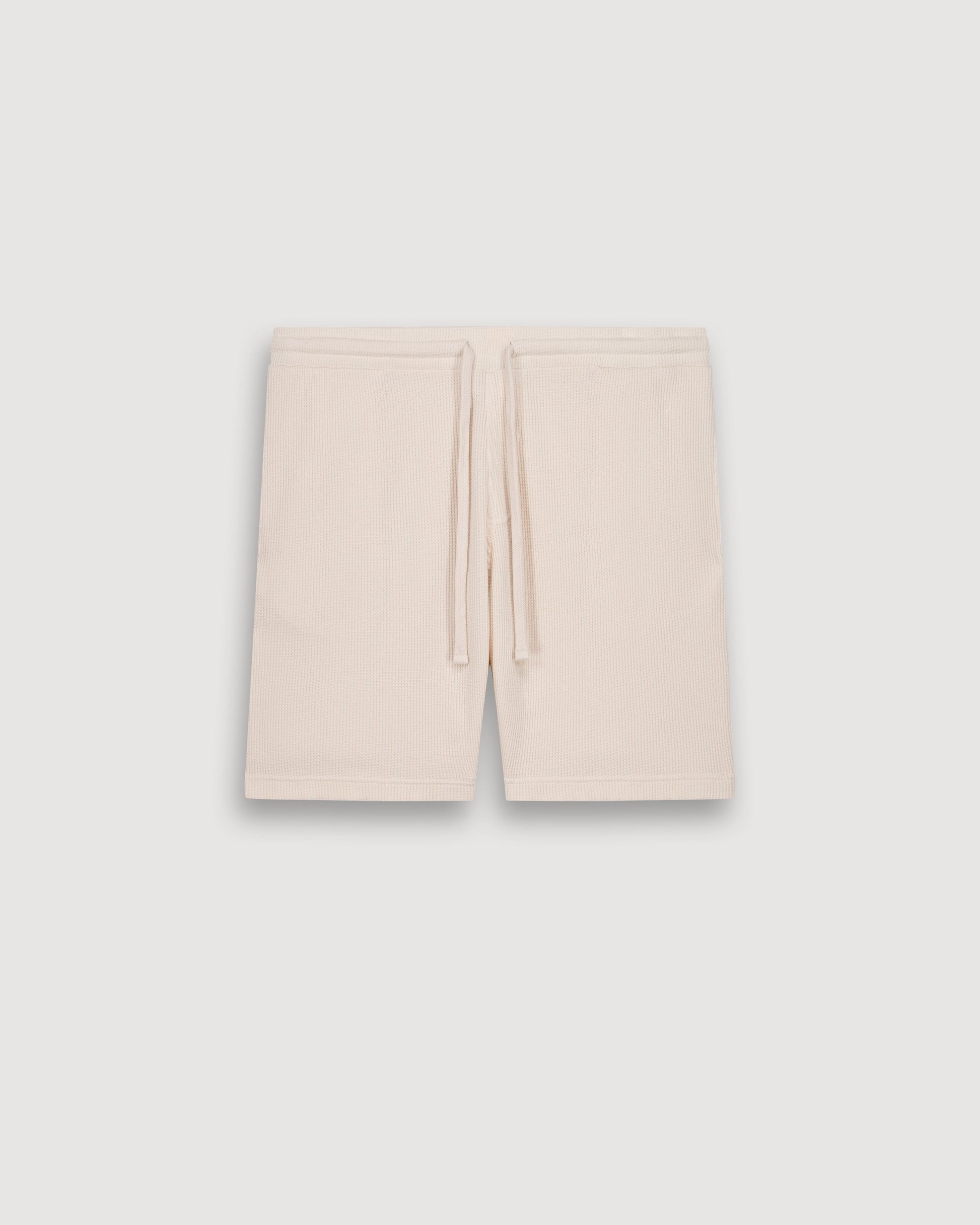 Bermuda Homme en jersey de coton gaufré vanille BF93310-01