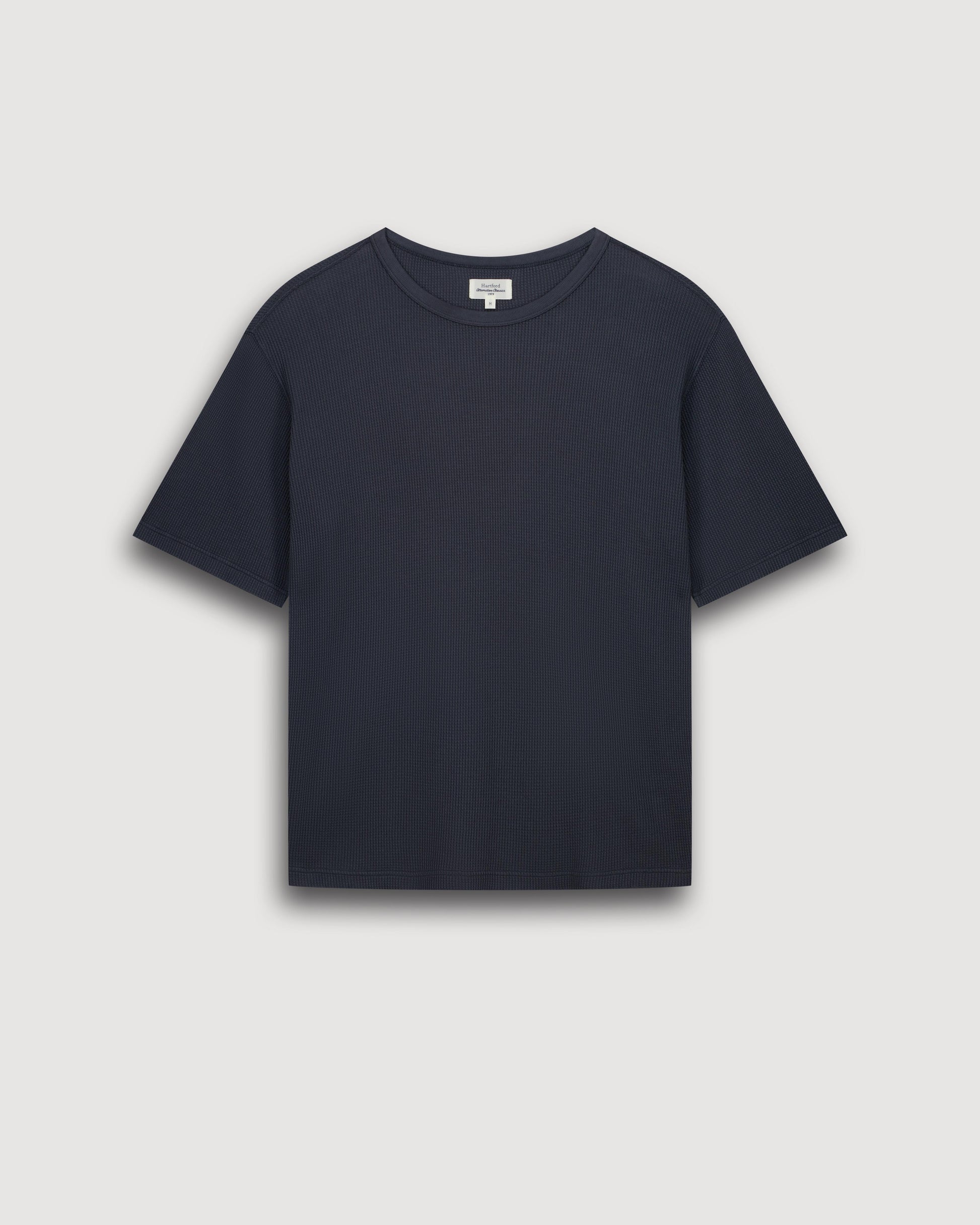 T-shirt Homme en jersey de coton Gaufré Carbone BF95310-02