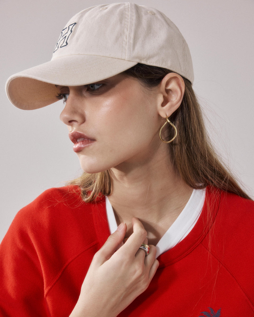  Women's Ivory Chino Cap - Image alternative