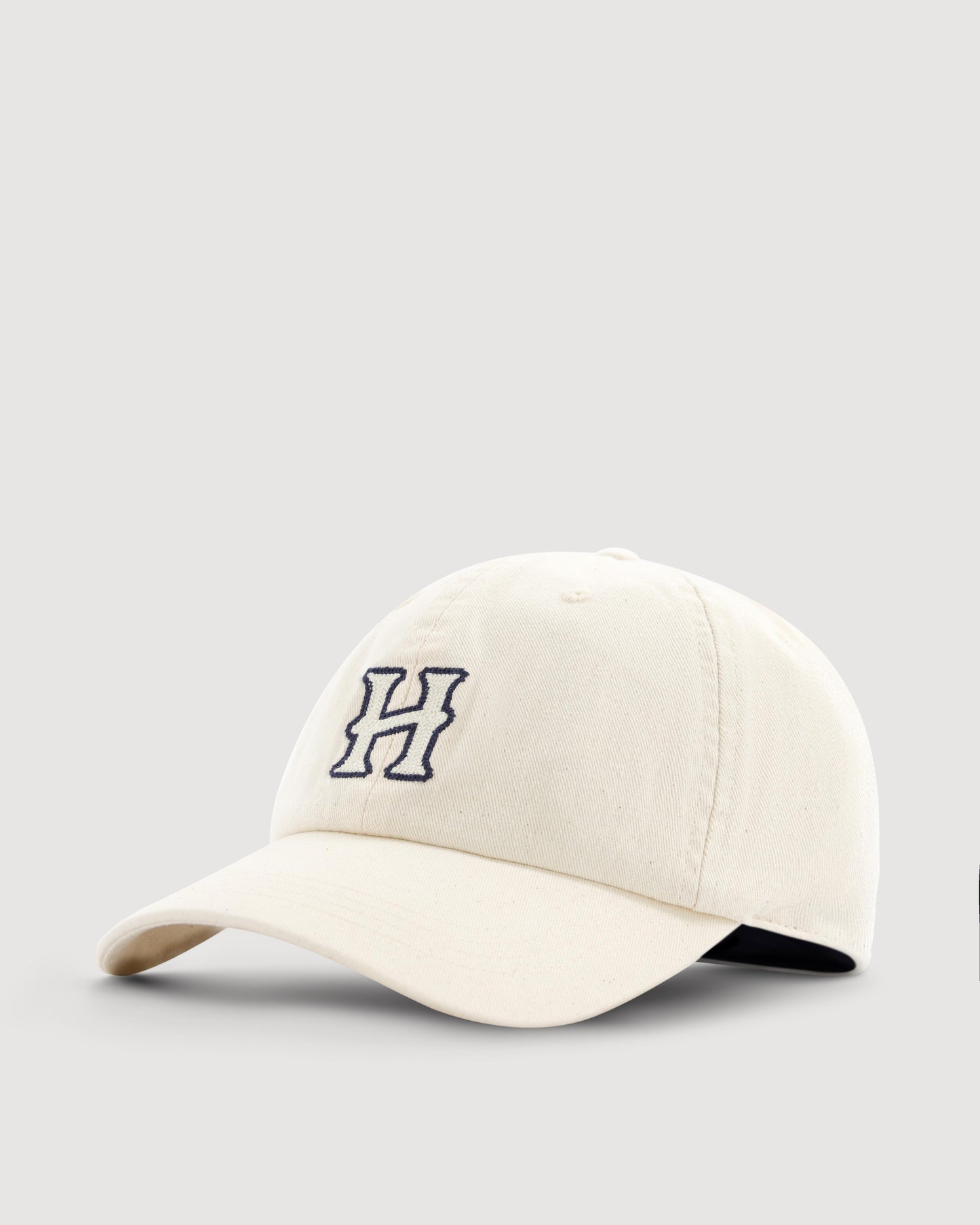 Casquette Femme en Chino Ivoire Cap H