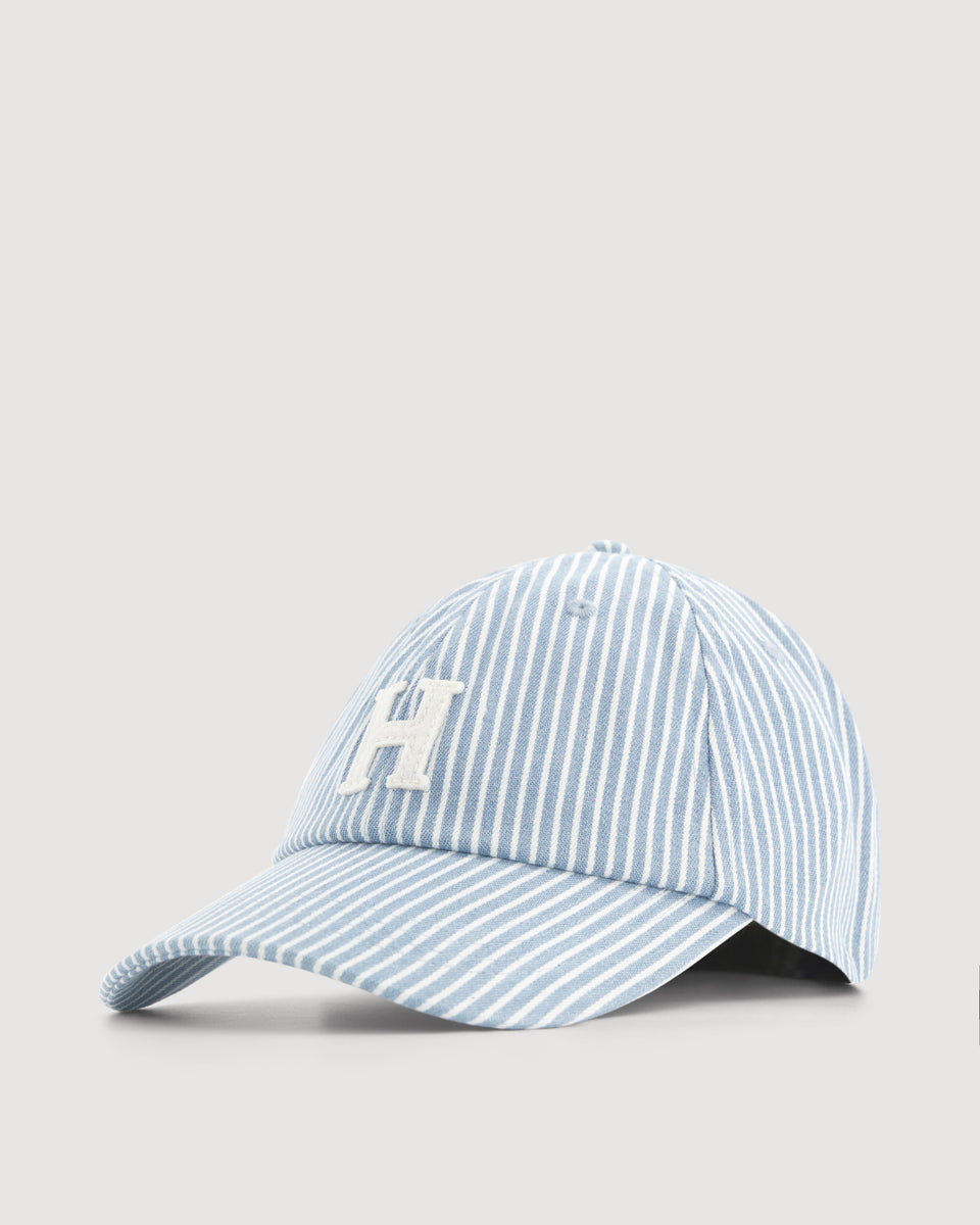 Casquette Femme en Denim Bleu Clair Cap H - Image 3
