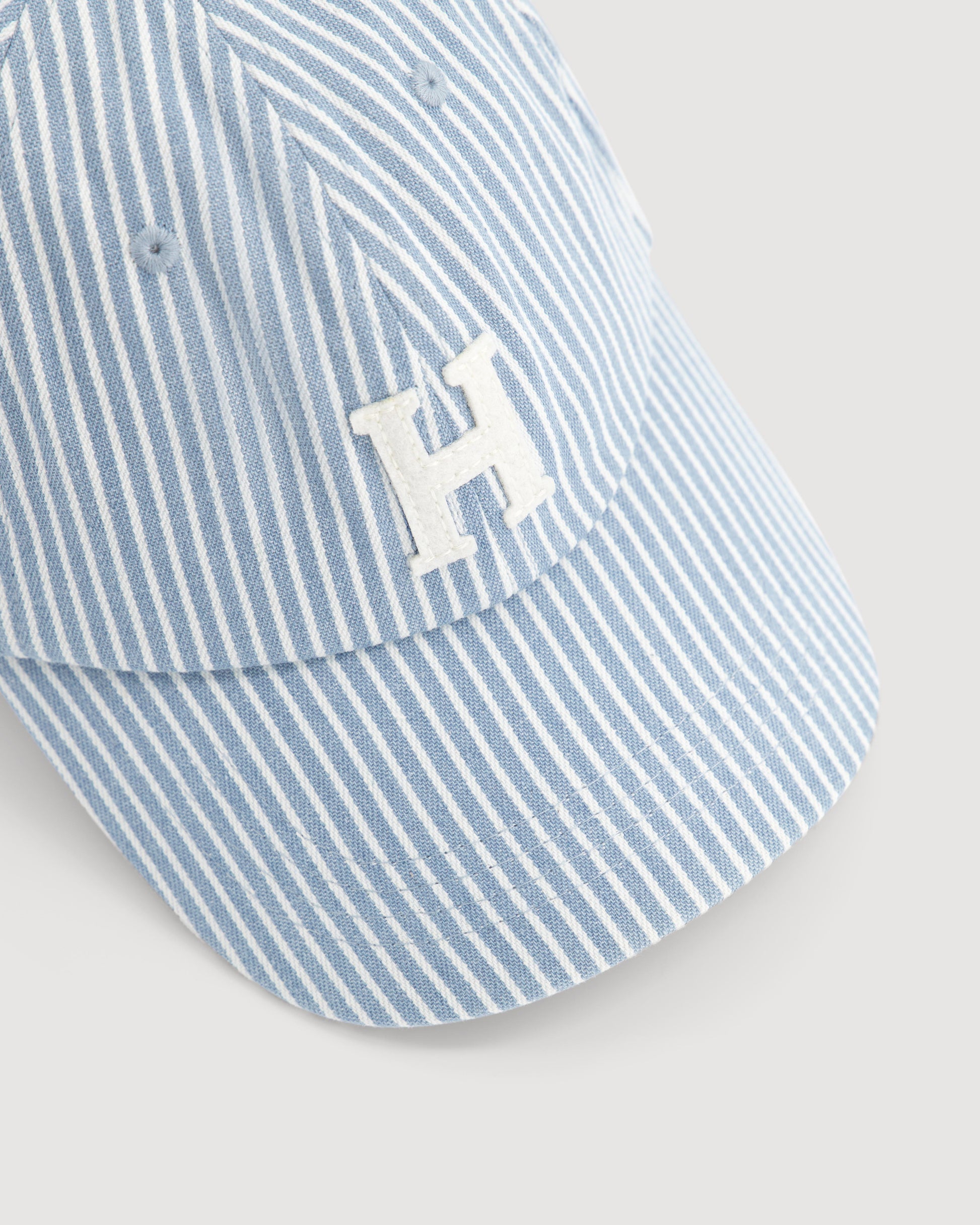 Casquette Femme en Denim Bleu Clair Cap H