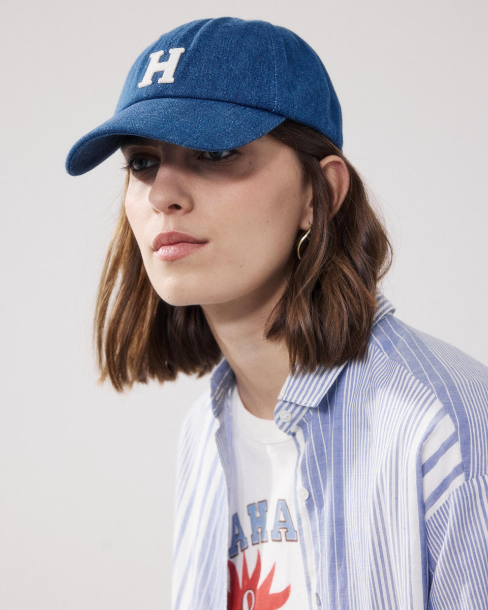  Women's Blue Denim Cap - Image principale