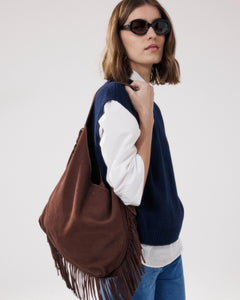 Amanda Brown Leather Women's Bag BFAM709-01