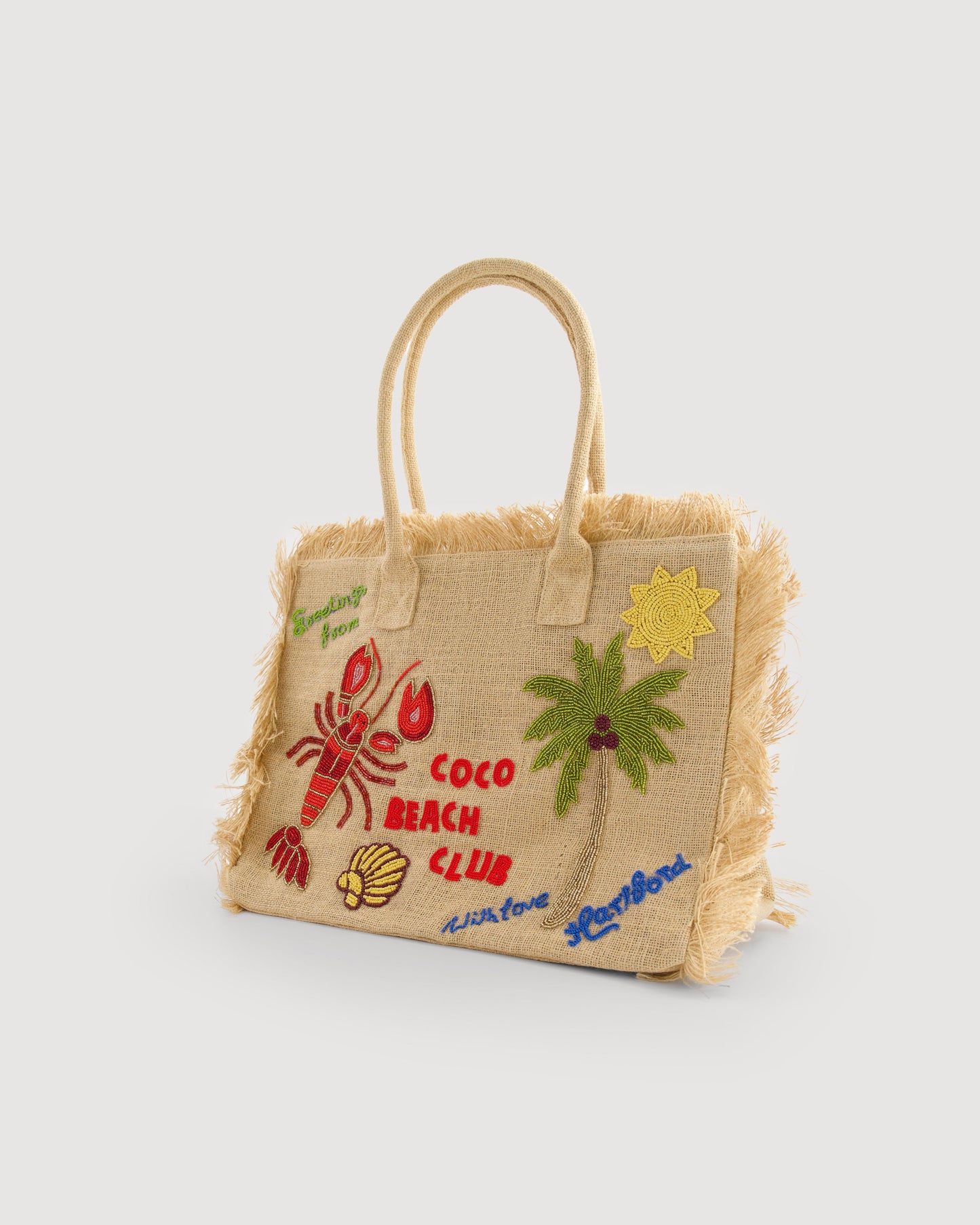 Borsa Donne Juta Beige Ariel