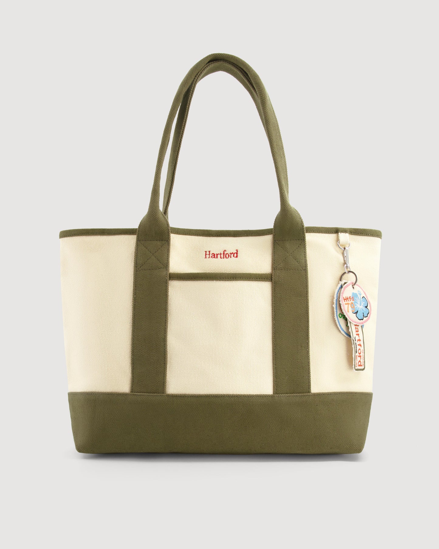 Sac Femme en Coton Vert Militaire Annabelle