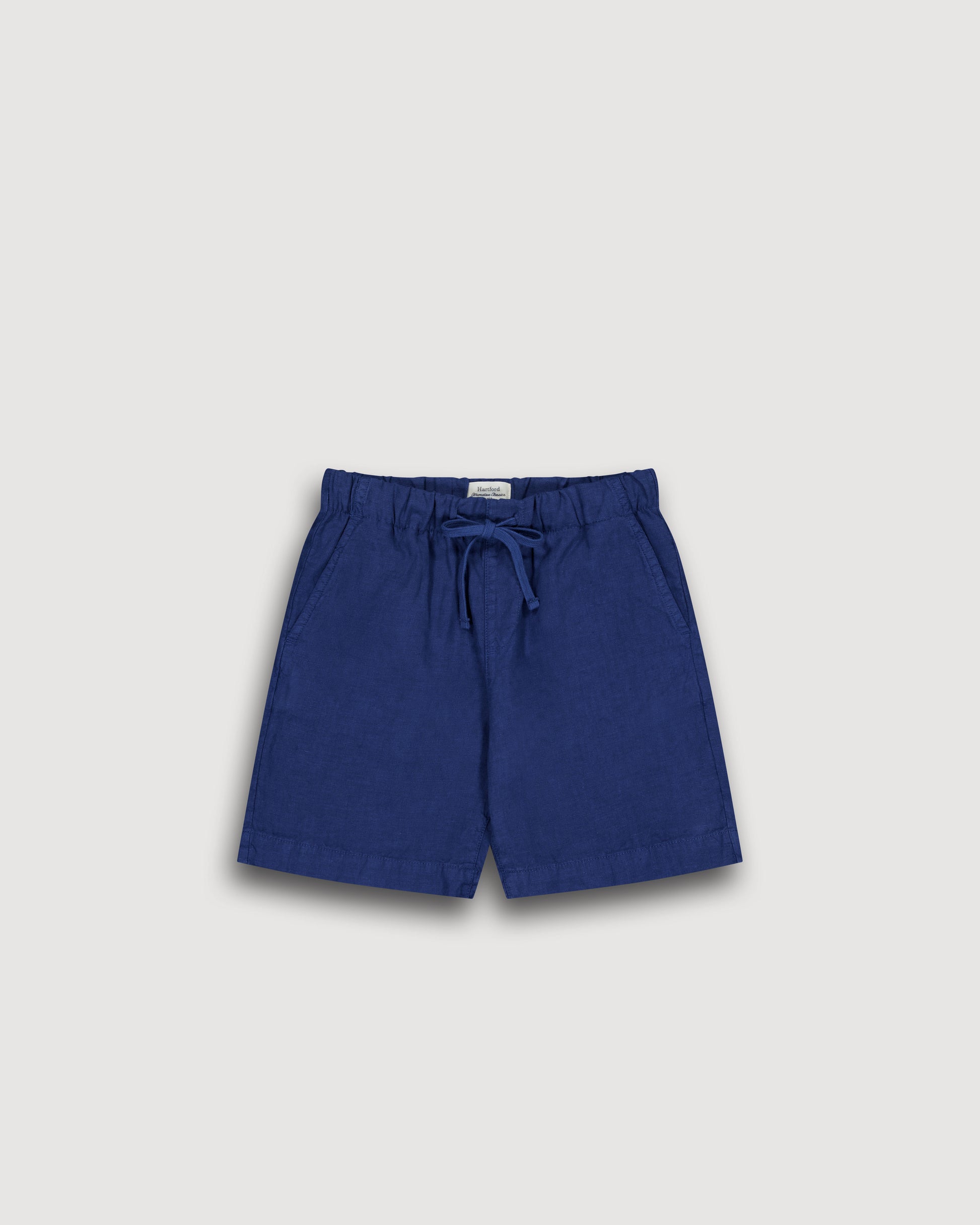 Short Garçon en Lin Bleu Indigo Joggy BFBAD100-60