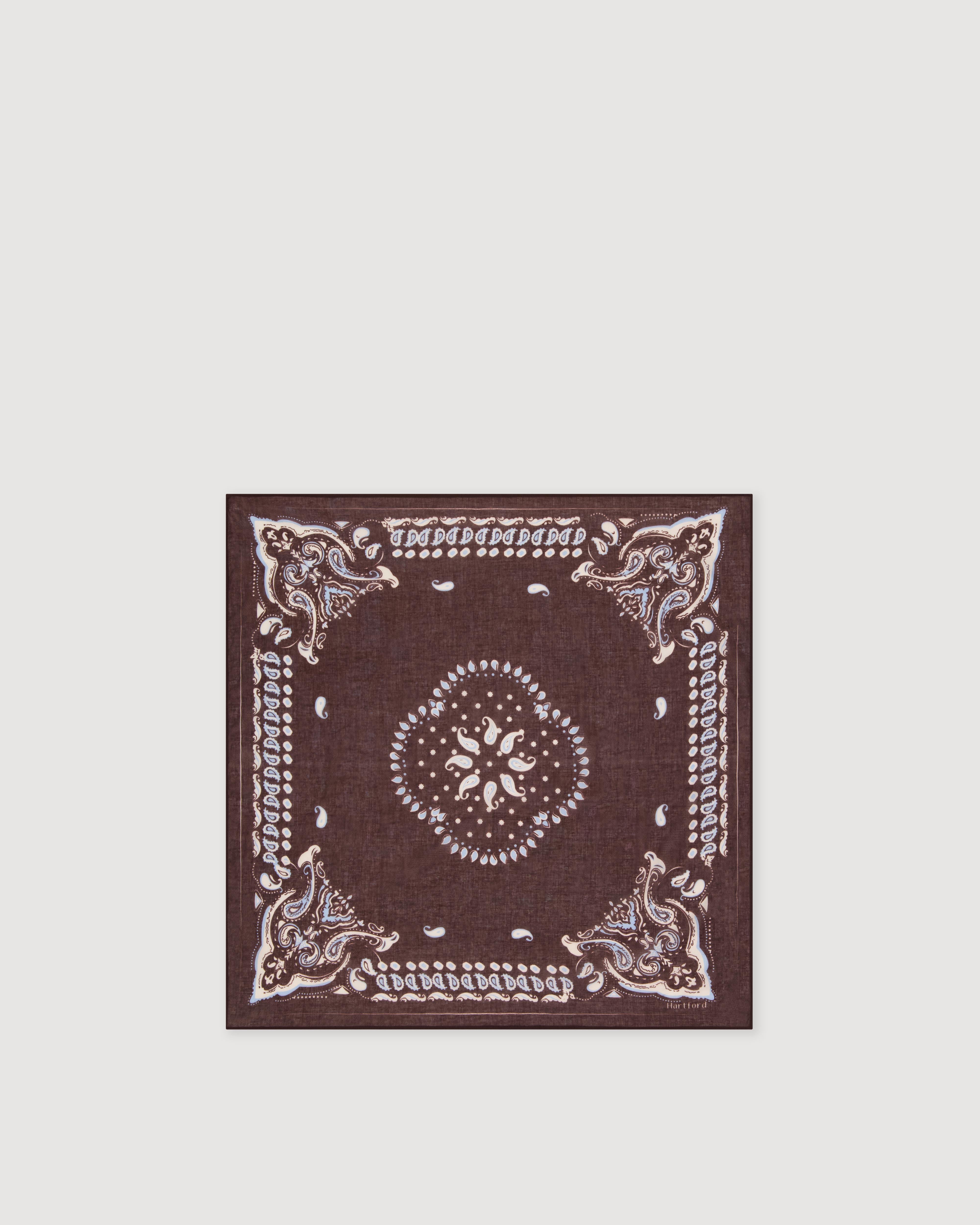 Paisley Herenbandana Bruin Katoen BFC2412-02 - Herenbandana - Hartford