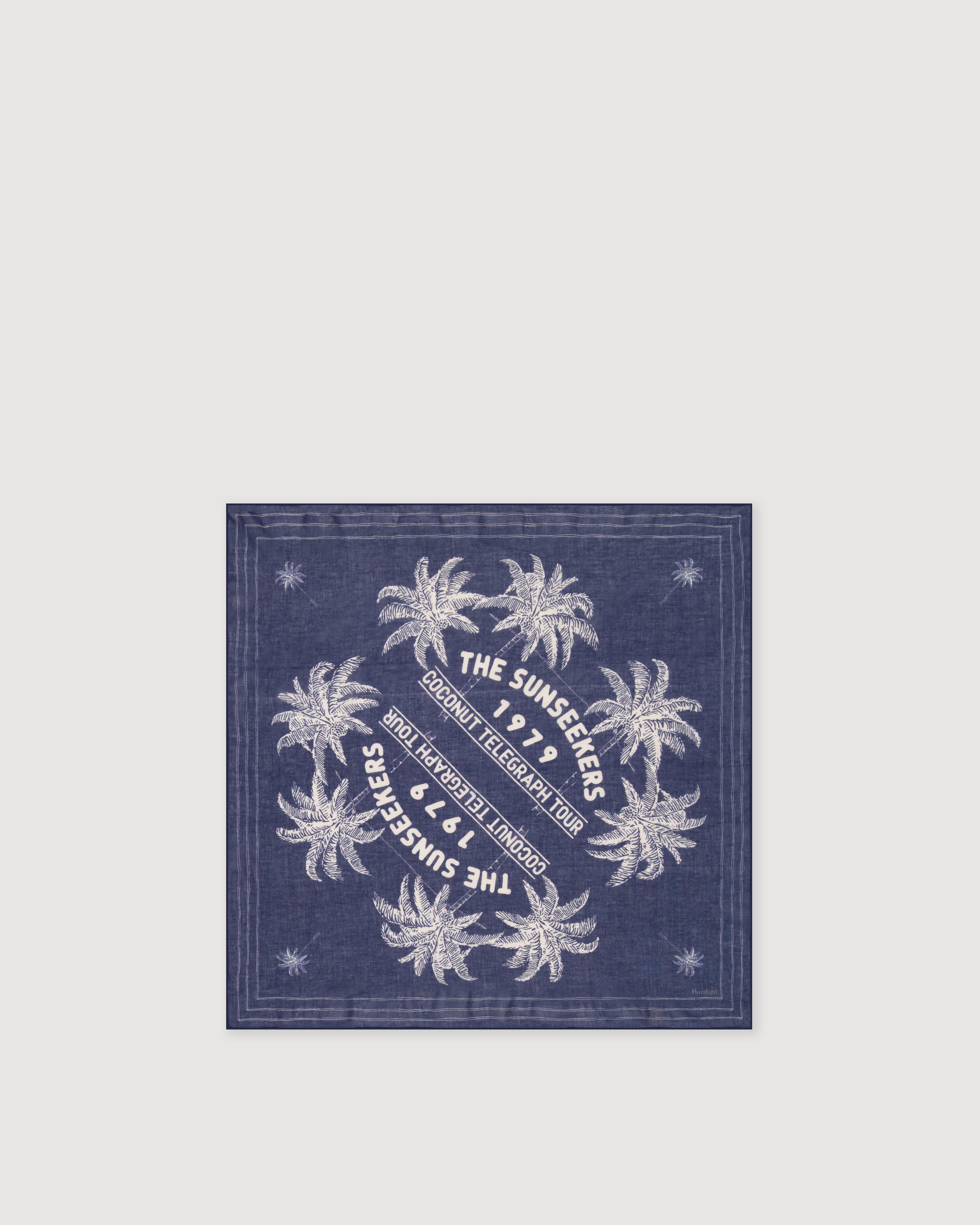 Bandana en Coton Bleu Indigo Sunseekers BFC3413-02