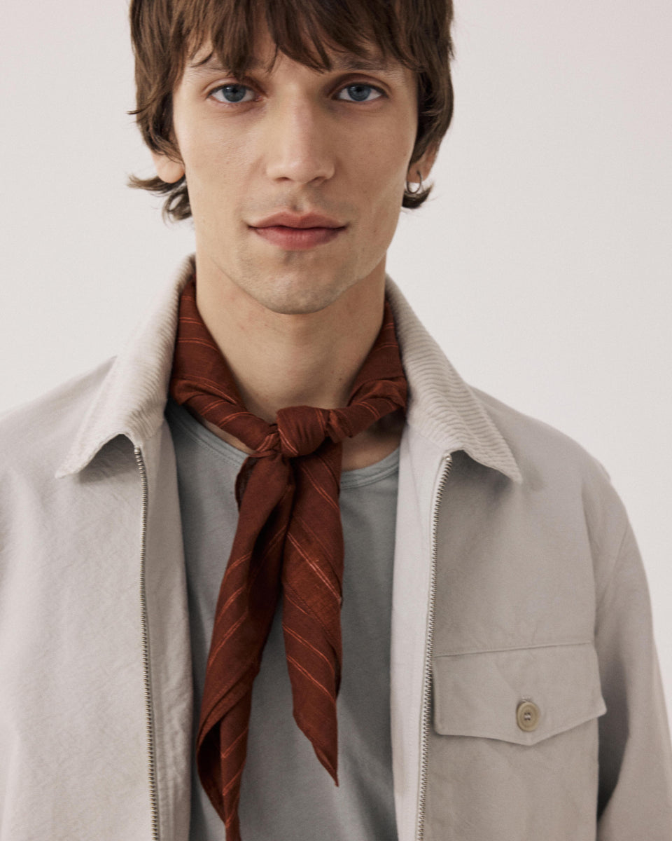 Sunseekers Men's Brown Cotton Bandana - Image alternative