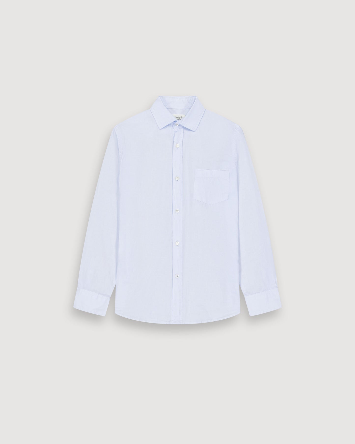 Chemise Garçon en Voile De Coton Bleu Ciel Paul BFCAA002-65