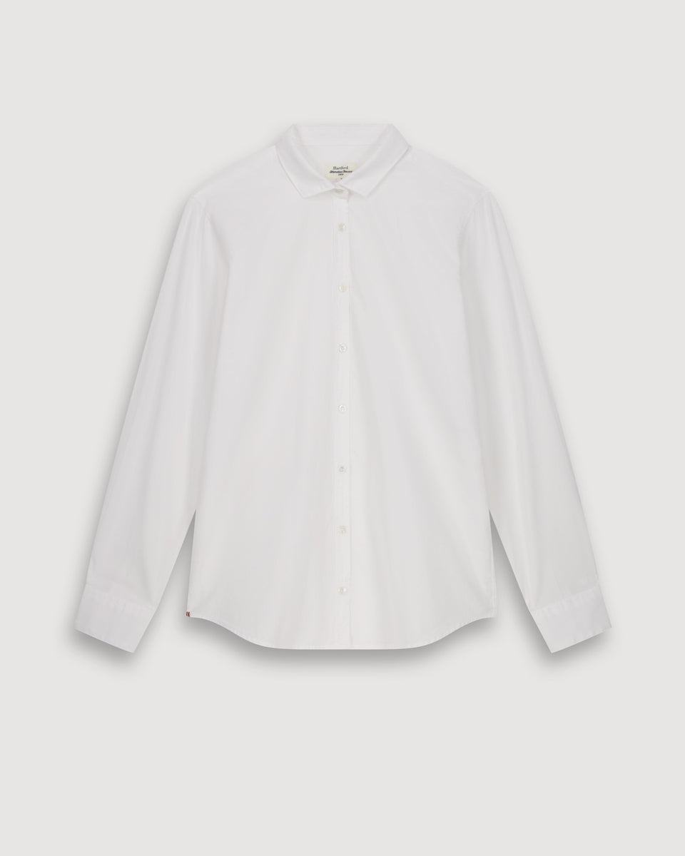 Chemise Femme en Coton Blanc Corazon - Image 3