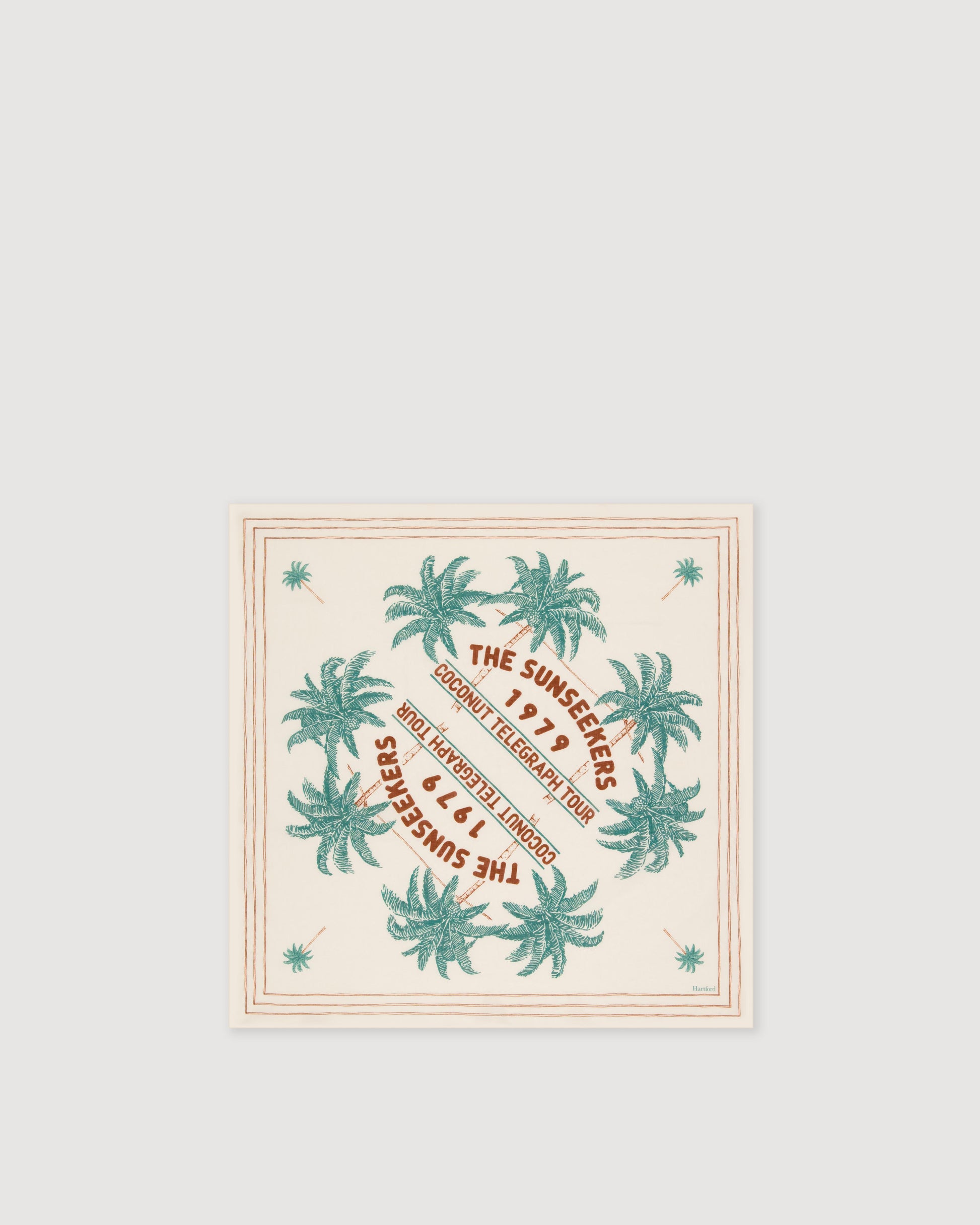 Bandana Femme en Coton Beige Sunseekers