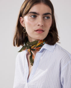 Women's Olive Green Cotton Bandana Costa Rica BFDD718-02