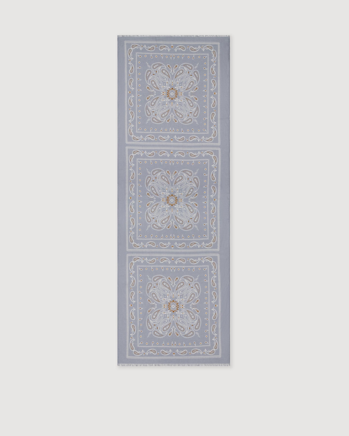 Bandana Femme en Coton Bleu Clair