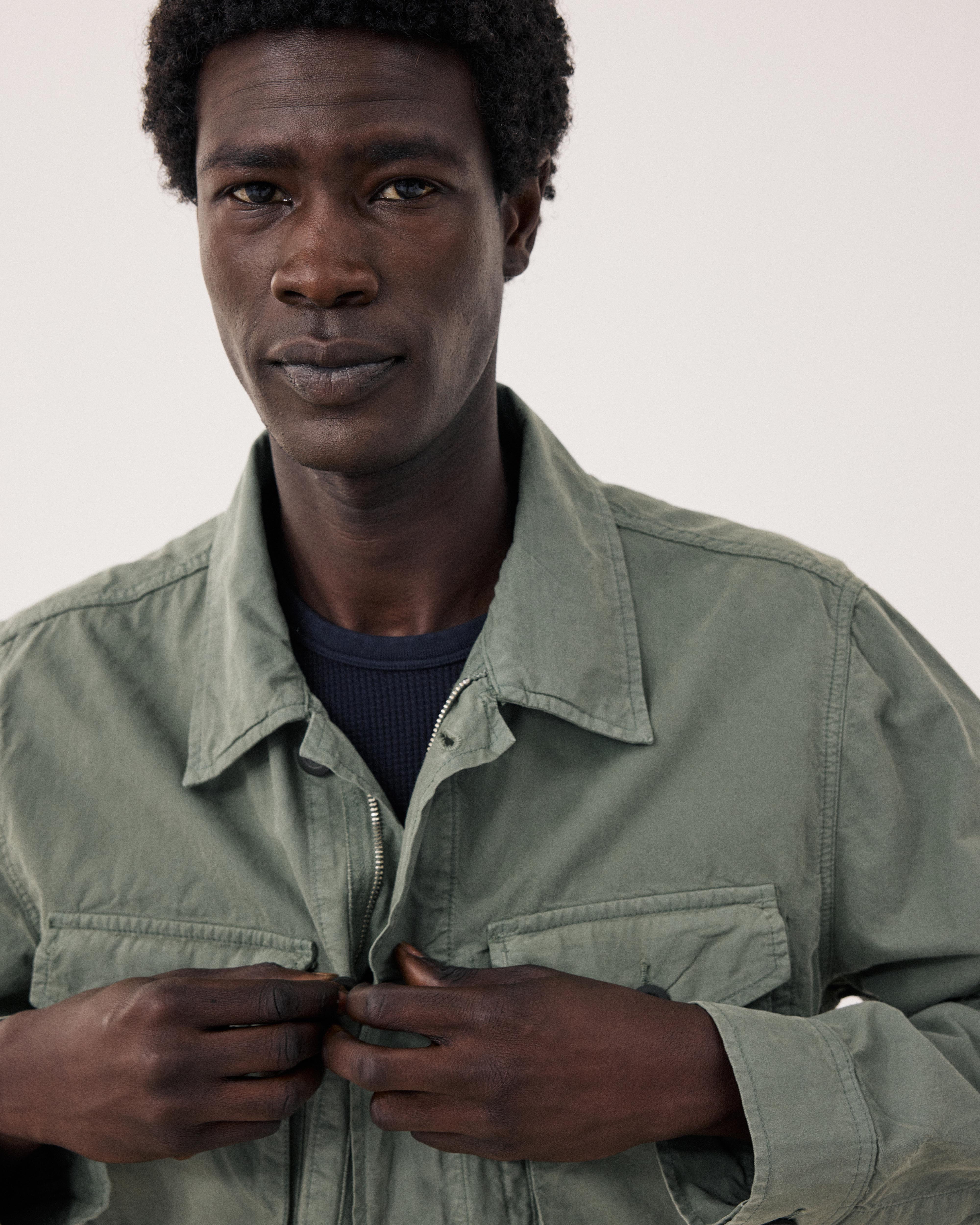Jonah Men's Military green Chino Jacket BFE3123-02 - Men's Jacket