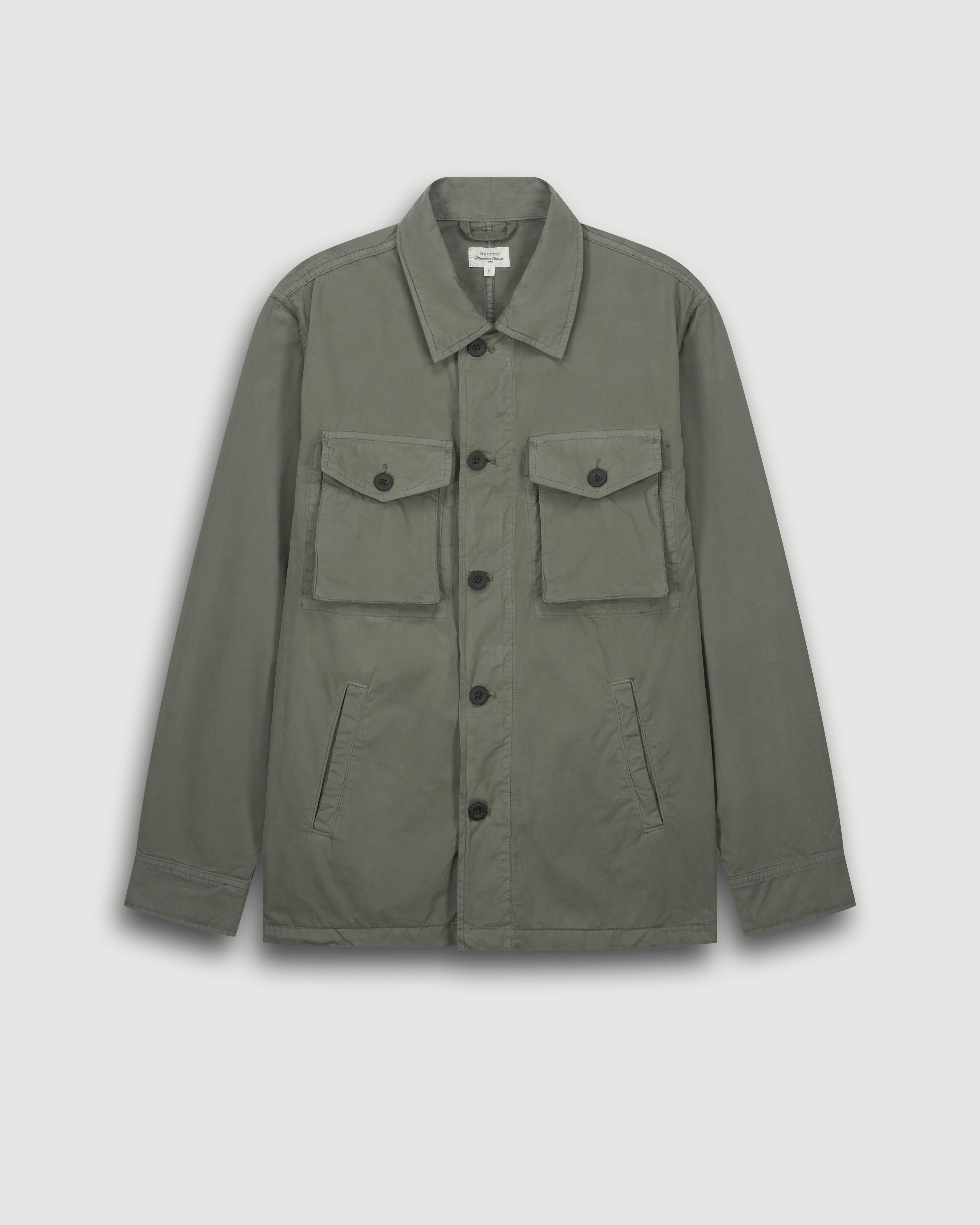 Jonah Men's Military green Chino Jacket BFE3123-02 - Men's Jacket