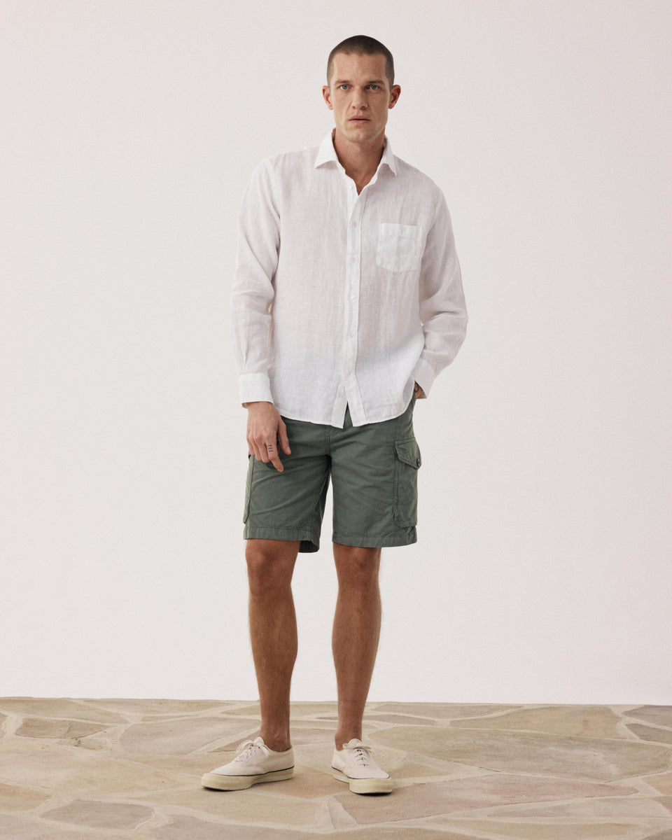 Battle Men's Military green Chino Short - Image alternative