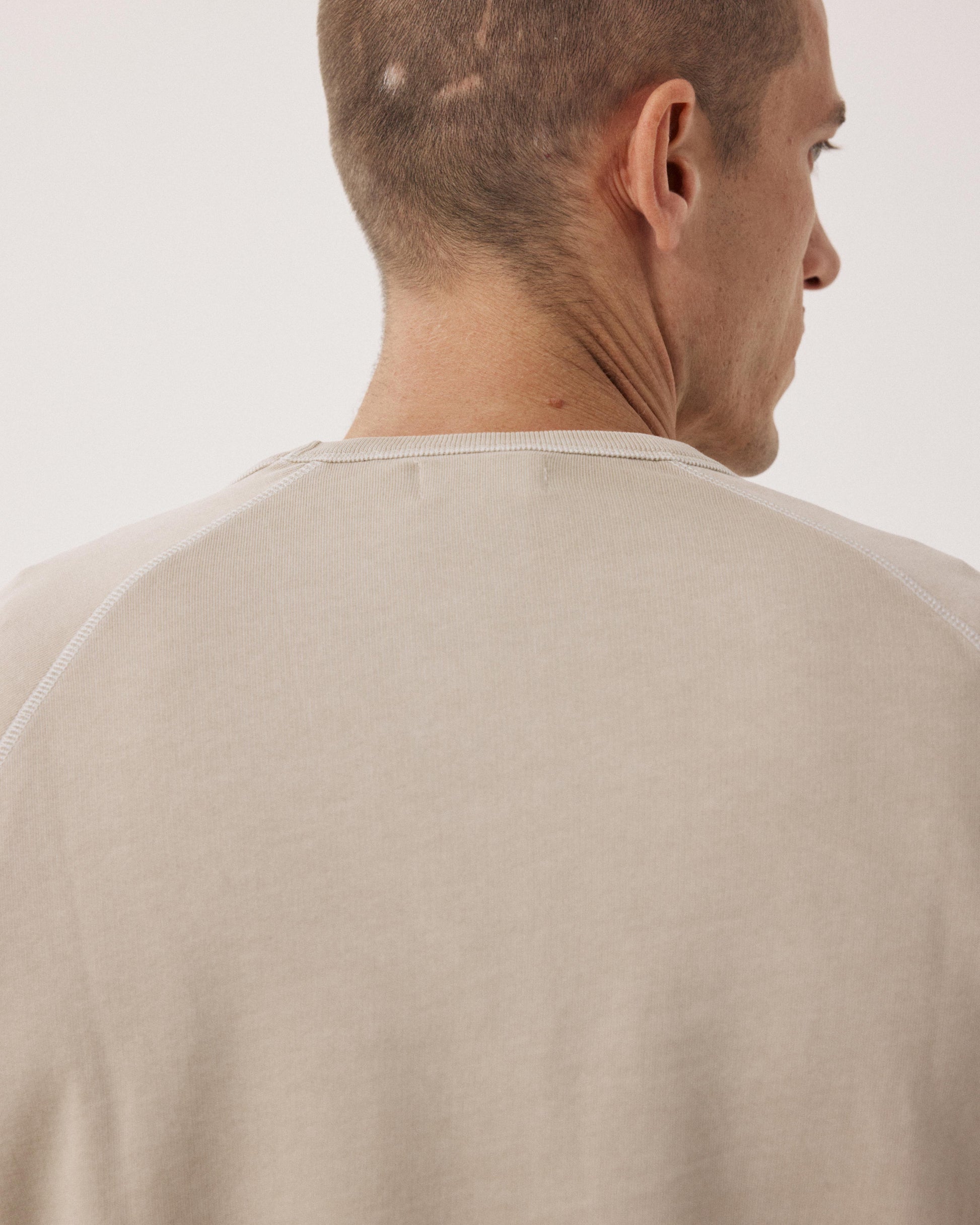 Sweatshirt Homme en Coton Sable BFP2312-08