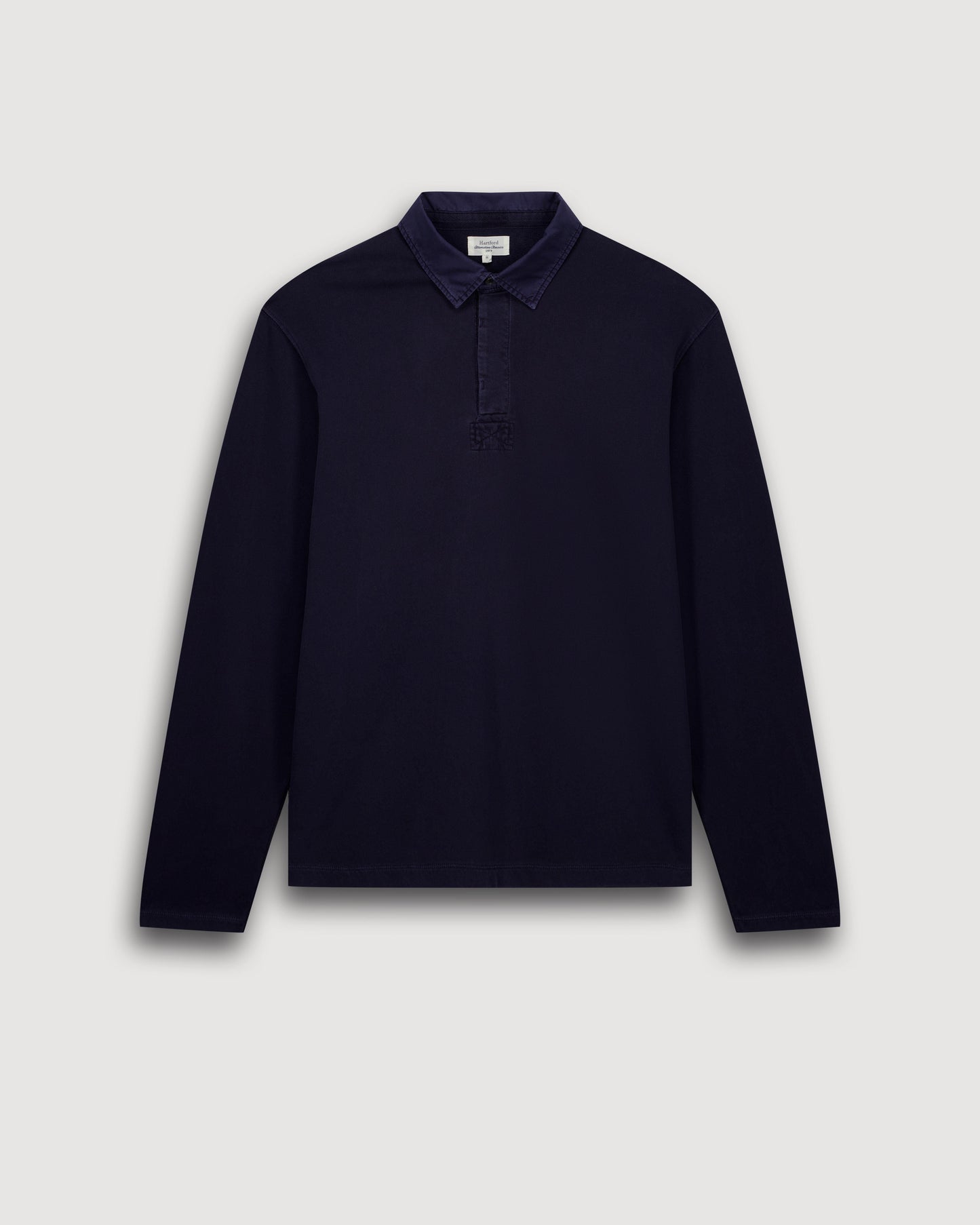 HerenSweatshirt van katoen, marineblauw Rugby BFP4312-03