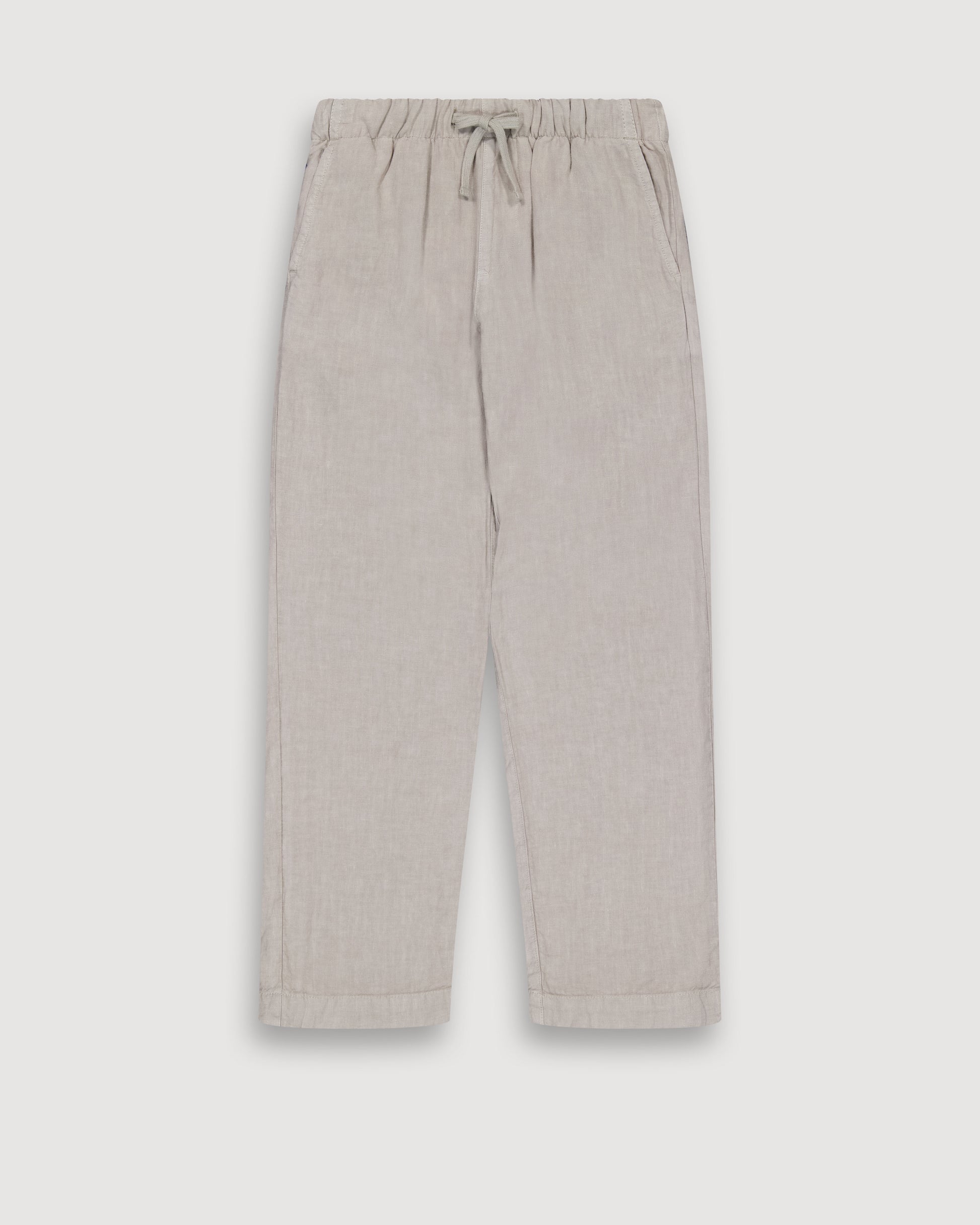 Pantalon Garçon en Lin Vert Sauge Joggy BFPAD100-71