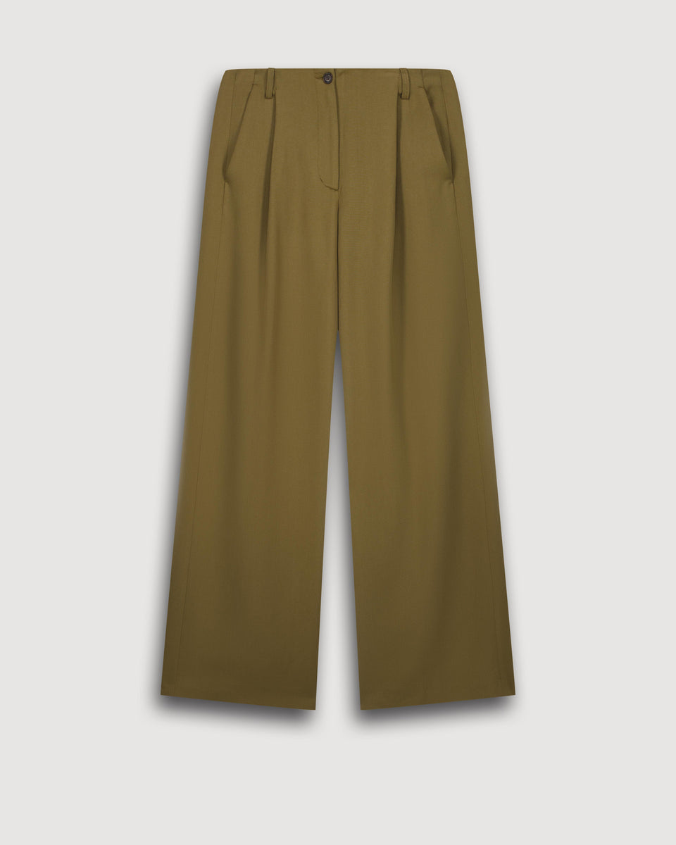 Pantalon Femme en Lyocell Bronze Paradise - Image 3