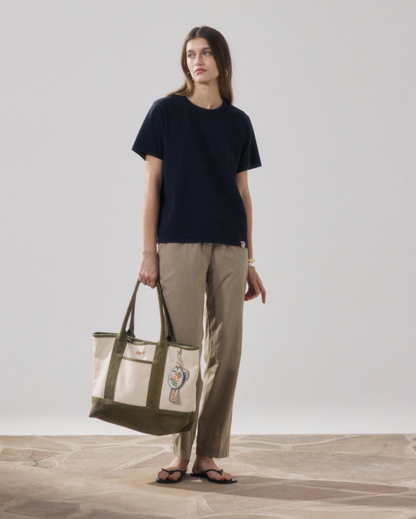 T-Shirt Femme en Coton Noir Teavy