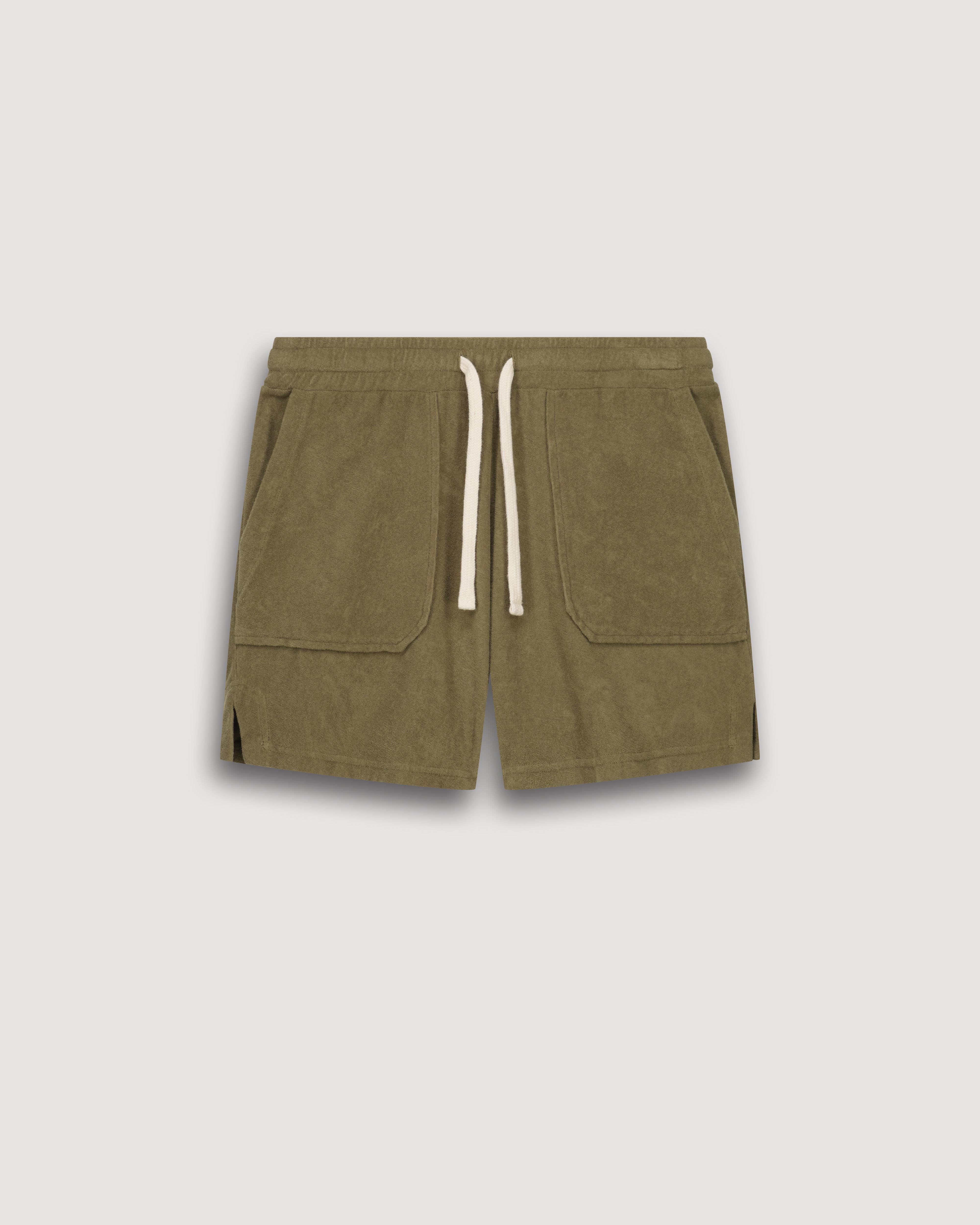 Tibou Women's Green Terry Short BFQS510-06 - Women's Short - Hartford