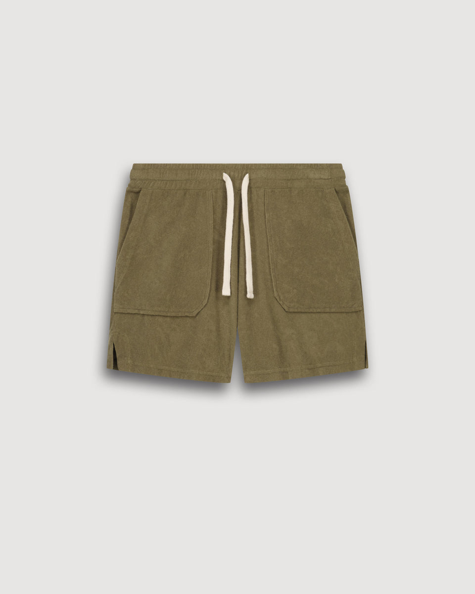 Short Femme en Eponge Vert Tibou - Image 3