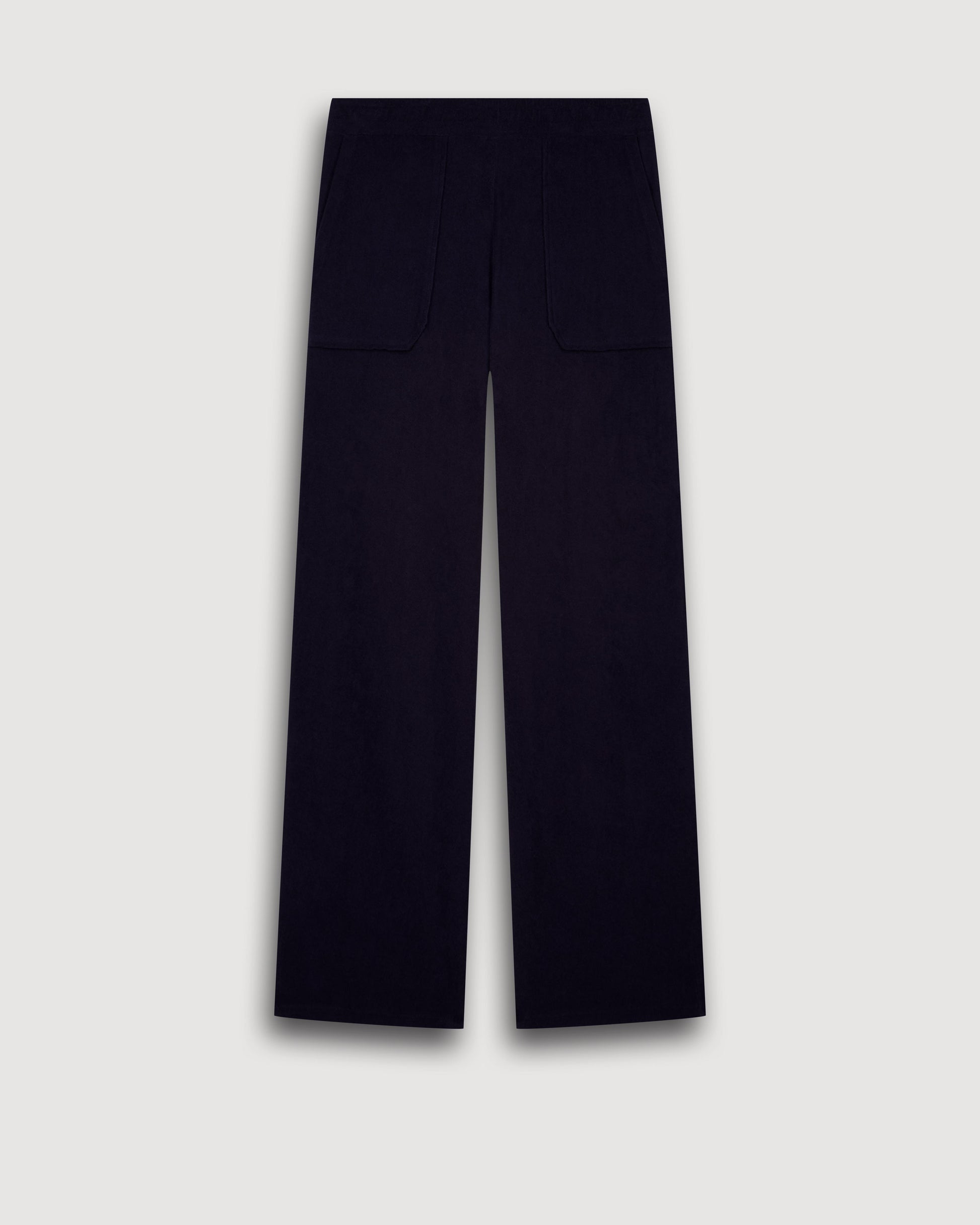 Pantalon Femme en Eponge Bleu Nuit Tipia