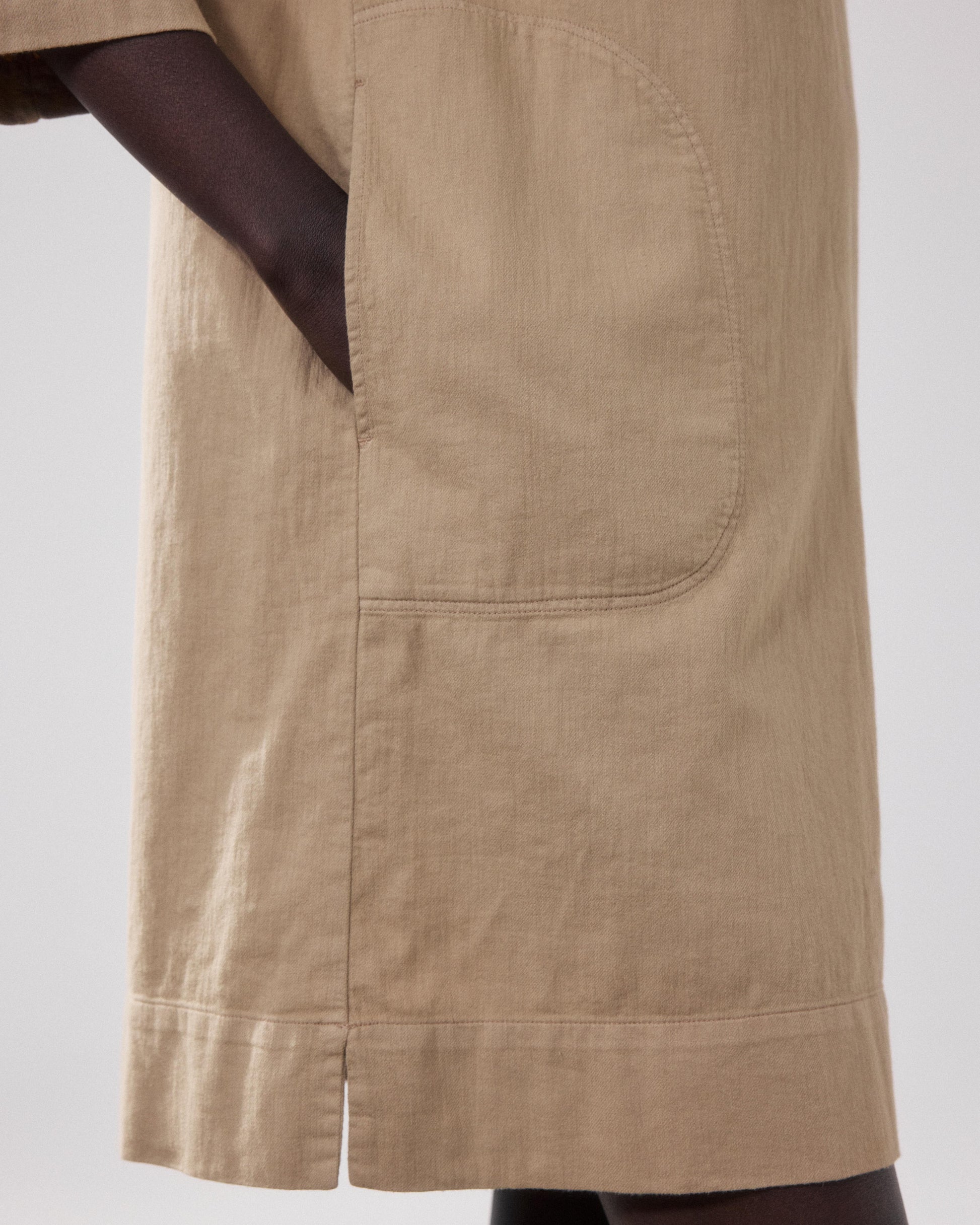 Abito da donna in Twill Di Cotone beige Ralli