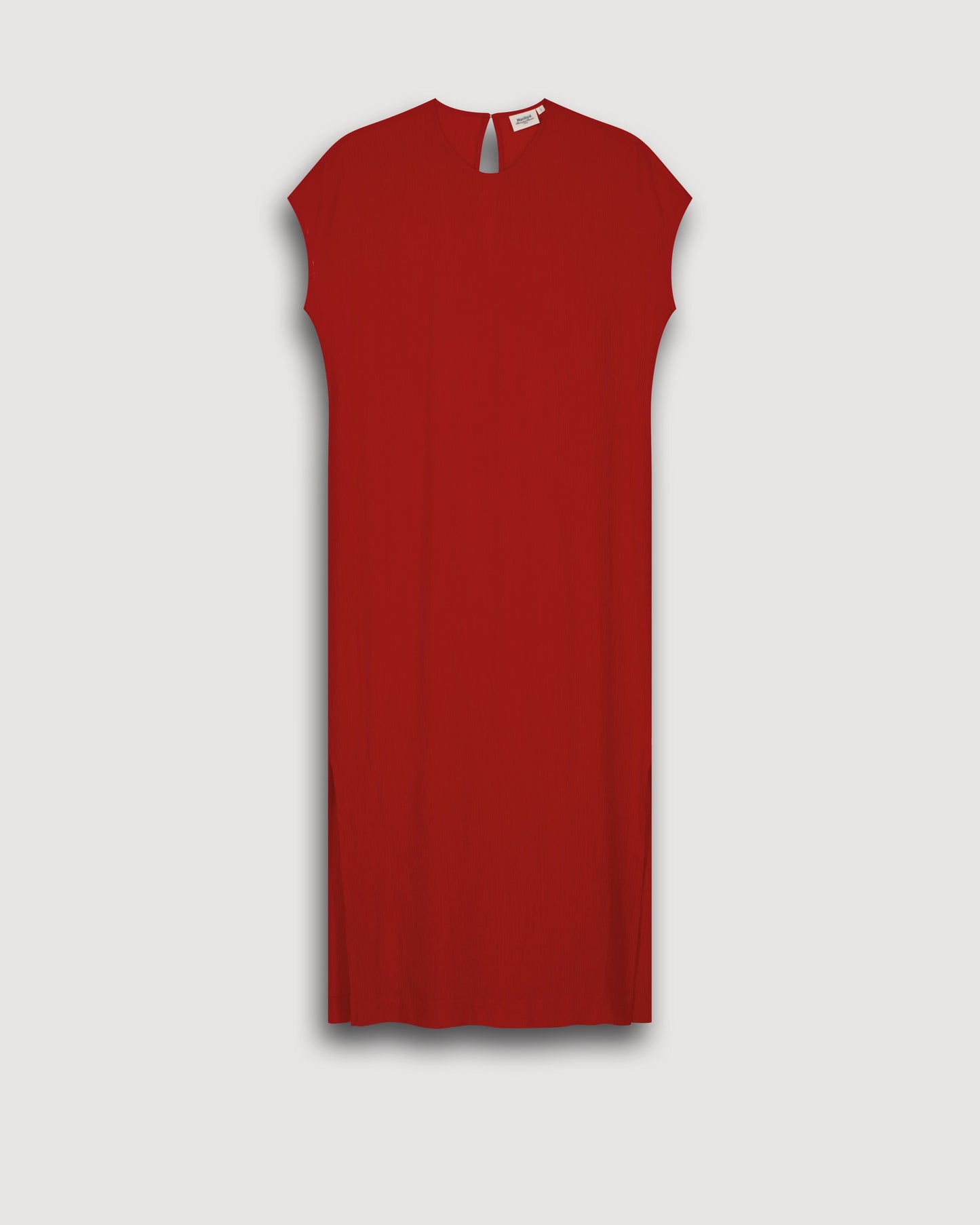 Robe Femme en Coton Rouge Ronda