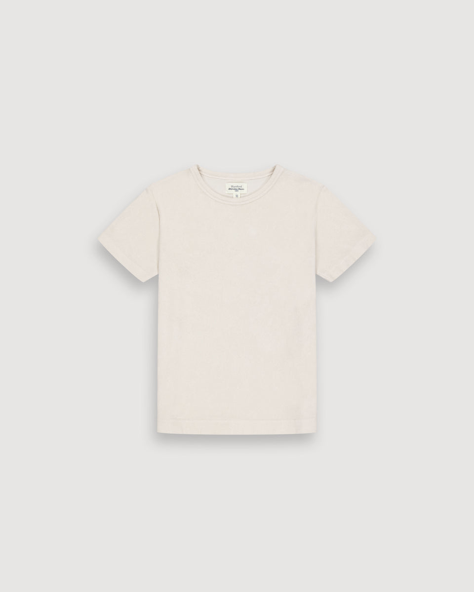 T-Shirt Garçon en Eponge Beige Bouclette - Image principale