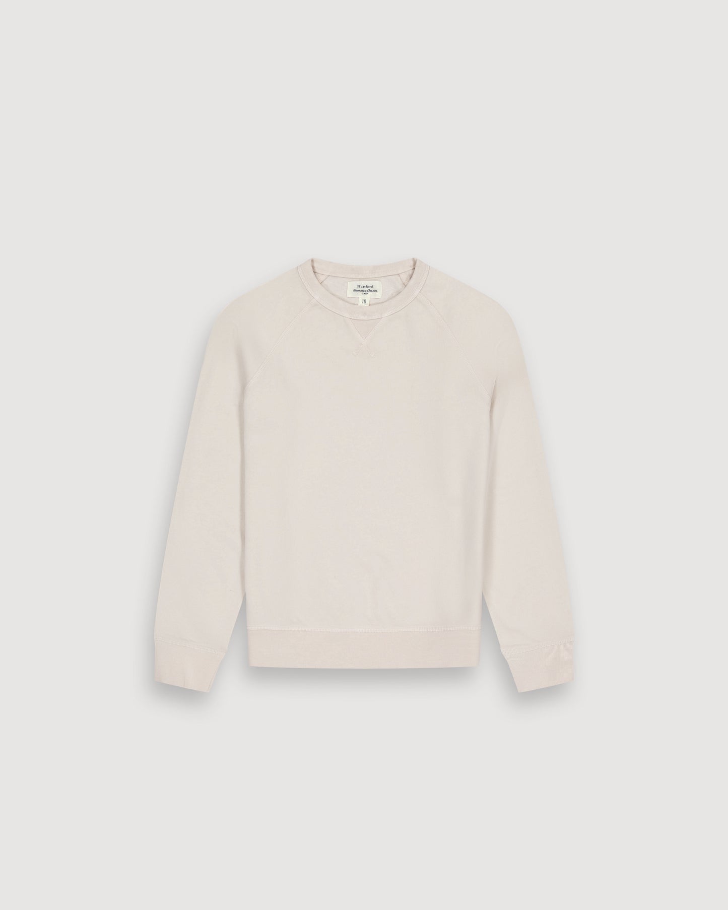 Sweatshirt Garçon en Coton Flammé Beige Light Fleece Kid BFTAP312-01