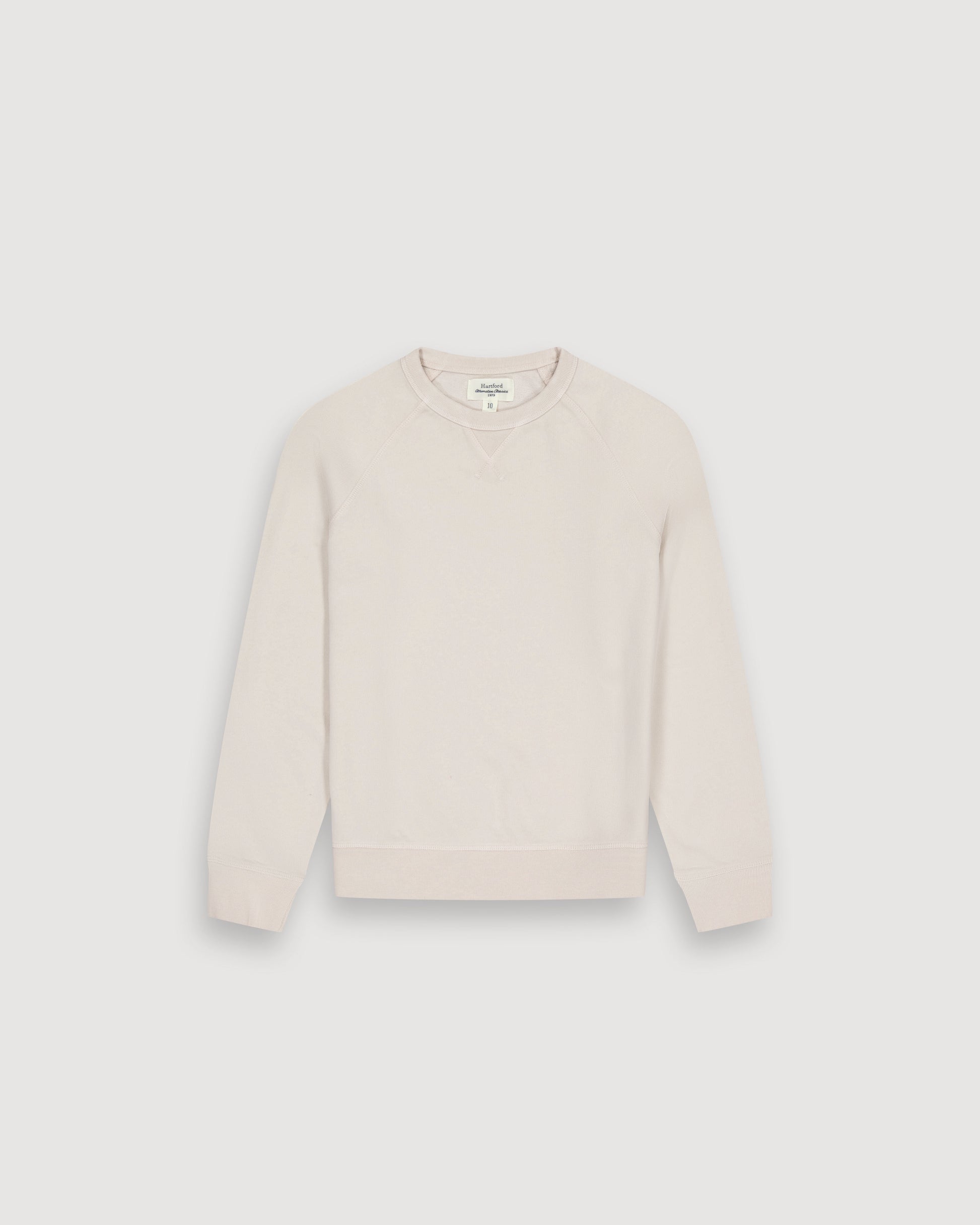 Sweatshirt Garçon en Coton Flammé Beige Light Fleece Kid BFTAP312-01