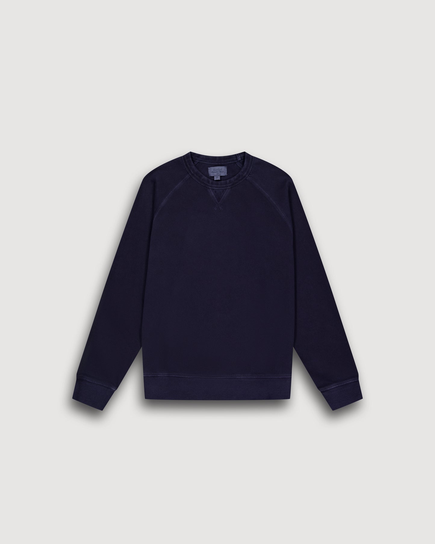 Sweatshirt Garçon en Coton Flammé Bleu Marine Light Fleece Kid BFTAP312-03