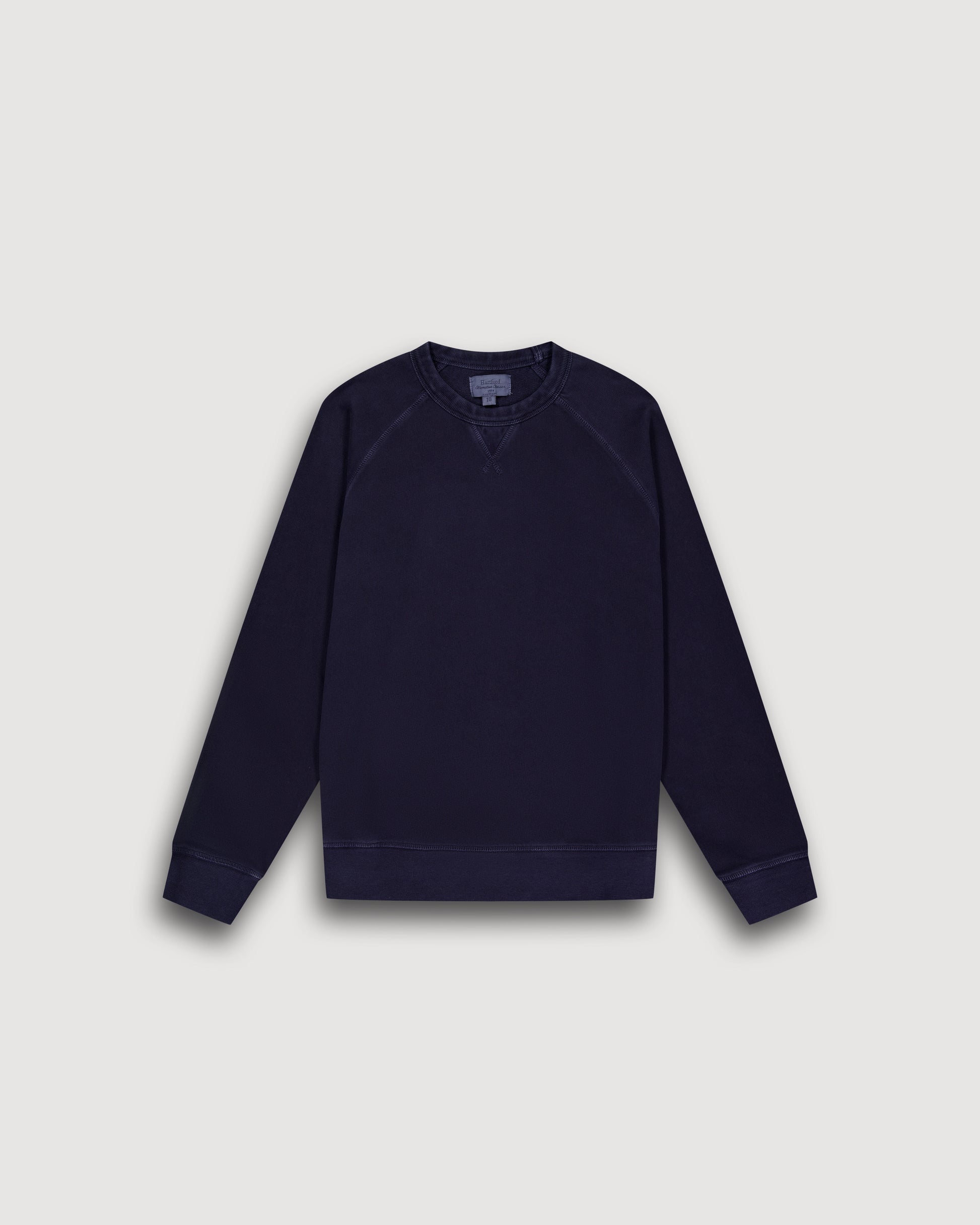 Sweatshirt Garçon en Coton Flammé Bleu Marine Light Fleece Kid BFTAP312-03