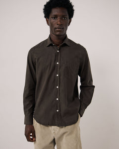 Chemise Homme en Tencel & Coton Gris Paul