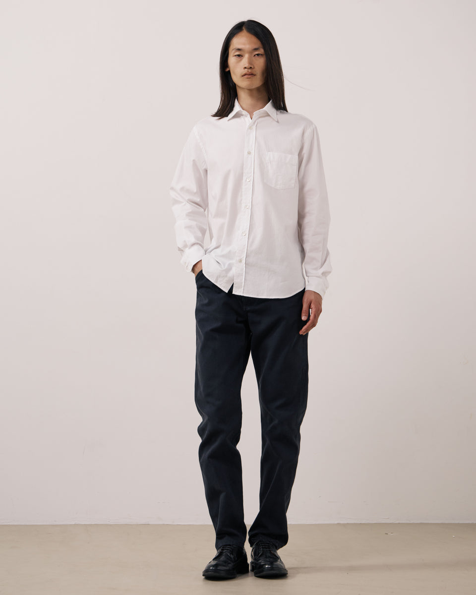 Chemise Homme en Oxford Blanc Paul - Image 3