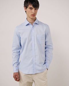 Chemise Homme en Oxford Bleu Ciel Paul