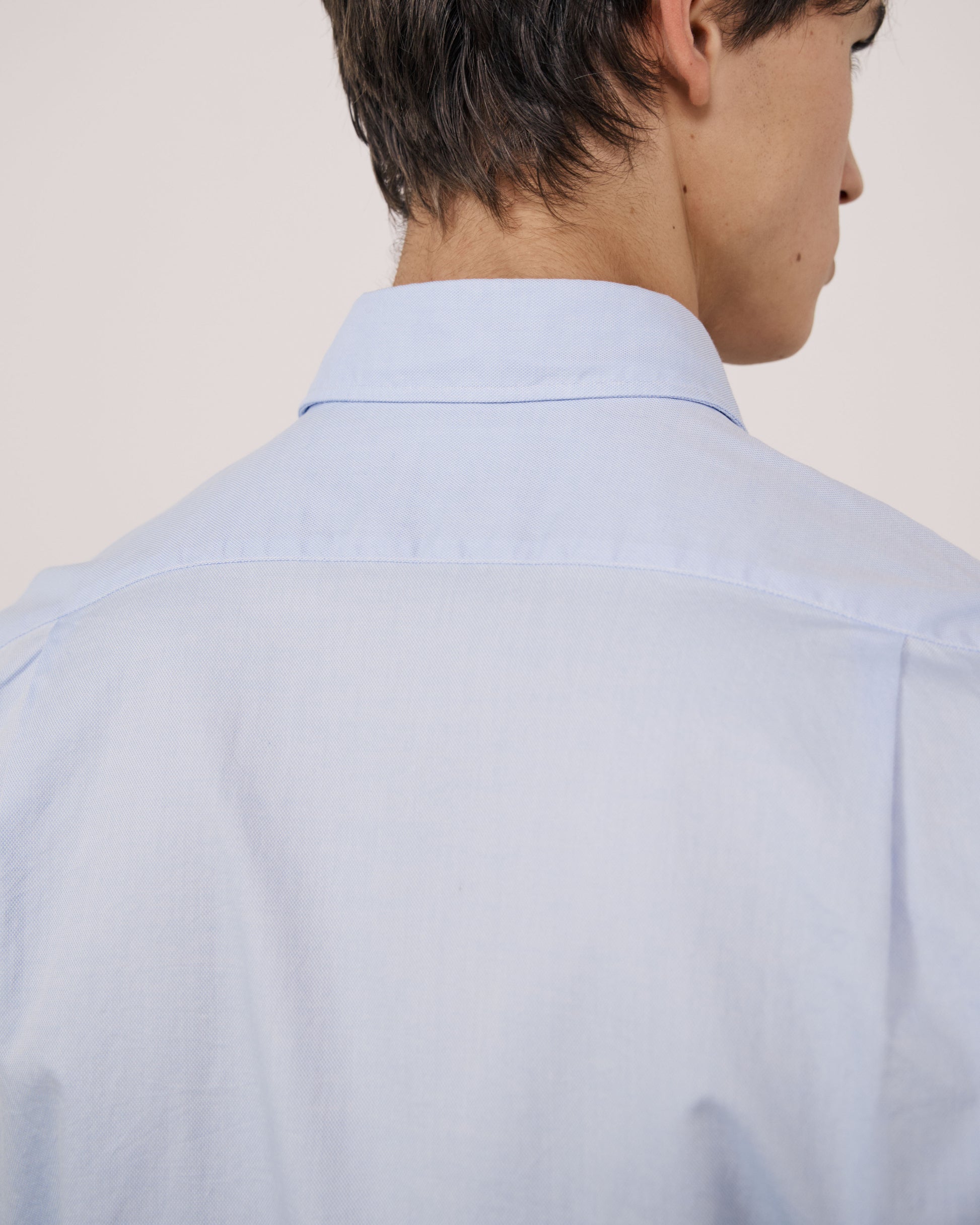 Chemise Homme en Oxford Bleu Ciel Paul