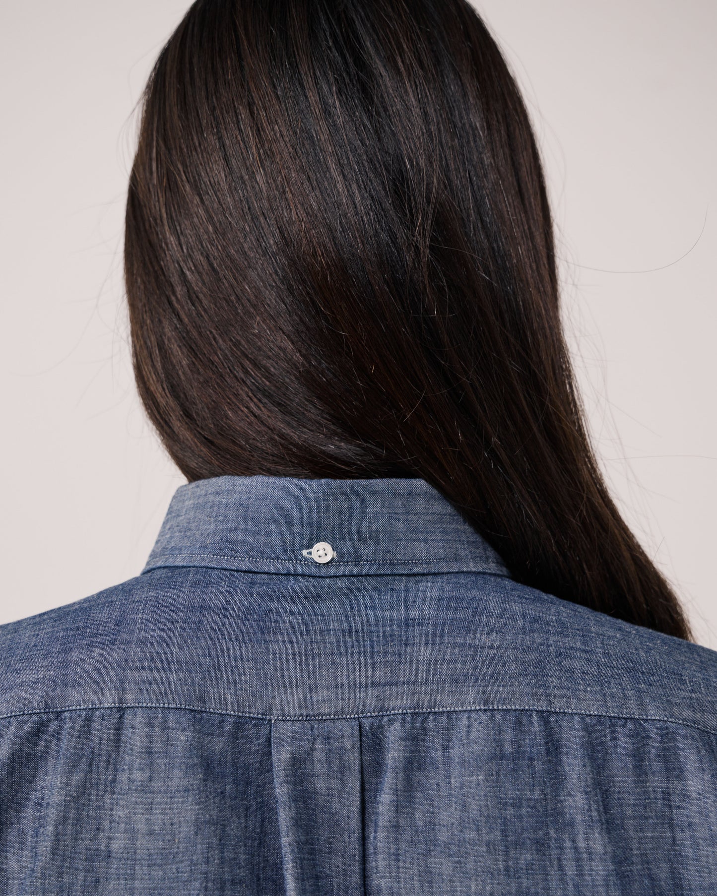 Chemise Homme en Chambray Bleu Indigo Pitt