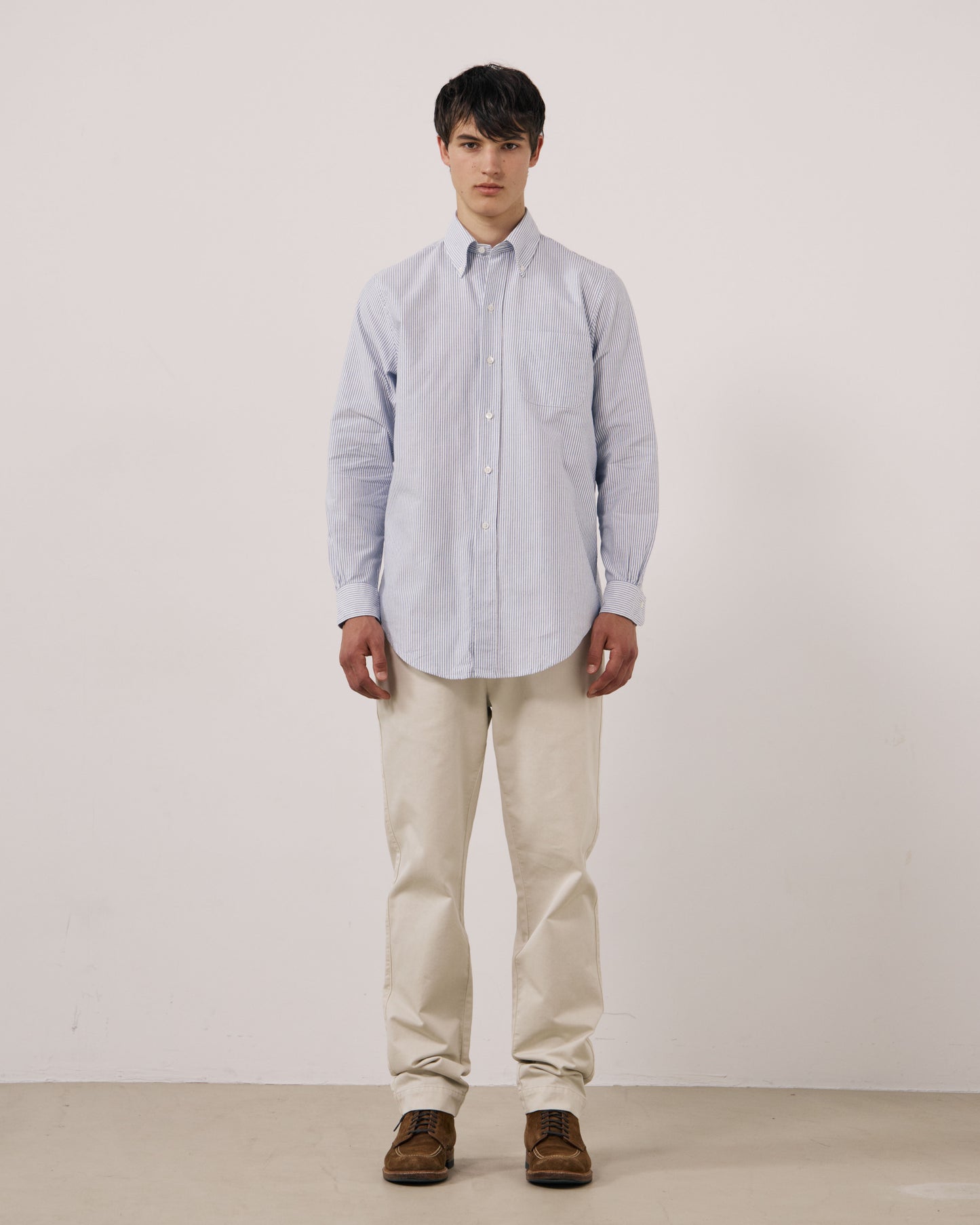 Chemise Homme en Oxford Bleu Ocbd