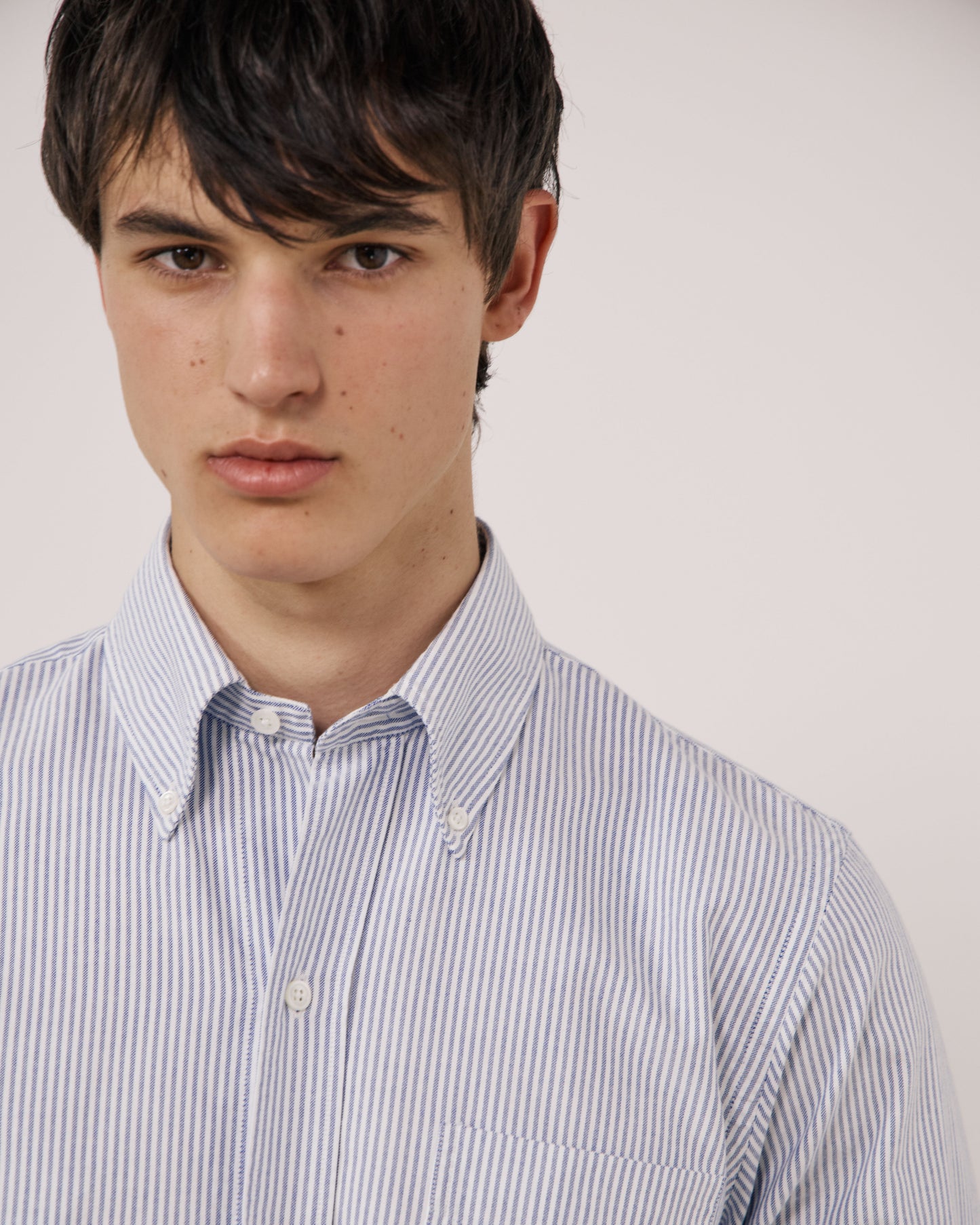 Chemise Homme en Oxford Bleu Ocbd